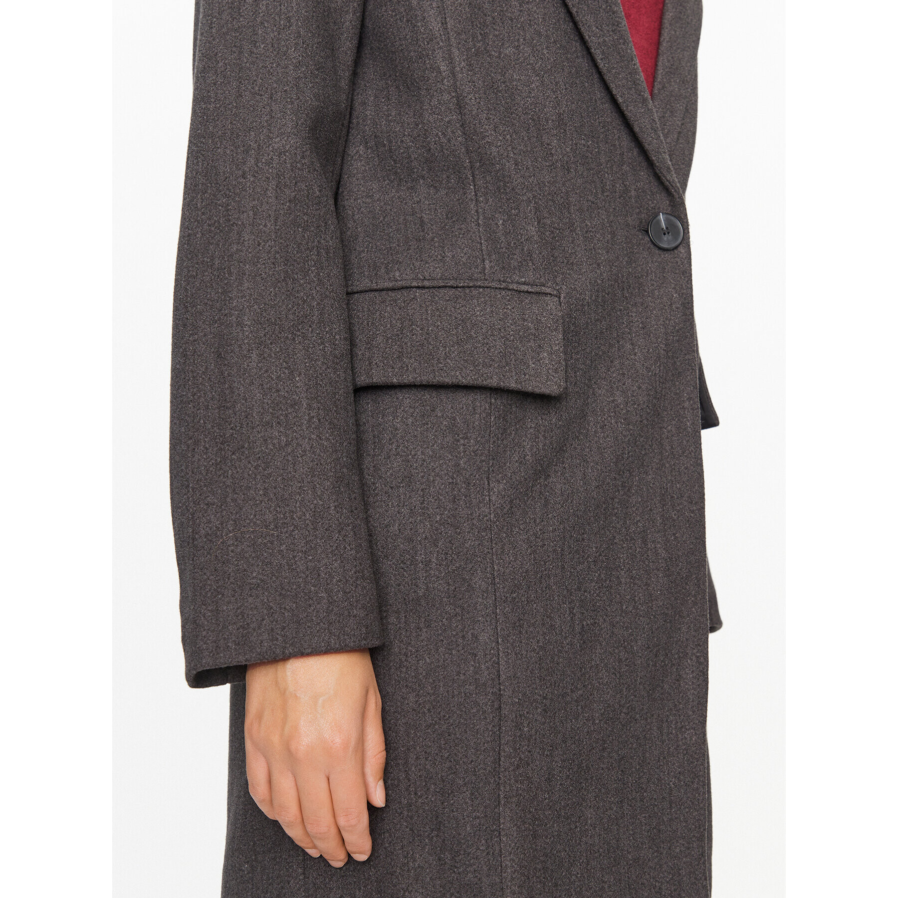 ONLY Преходно палто Nancy 15292832 Сив Regular Fit - Pepit.bg