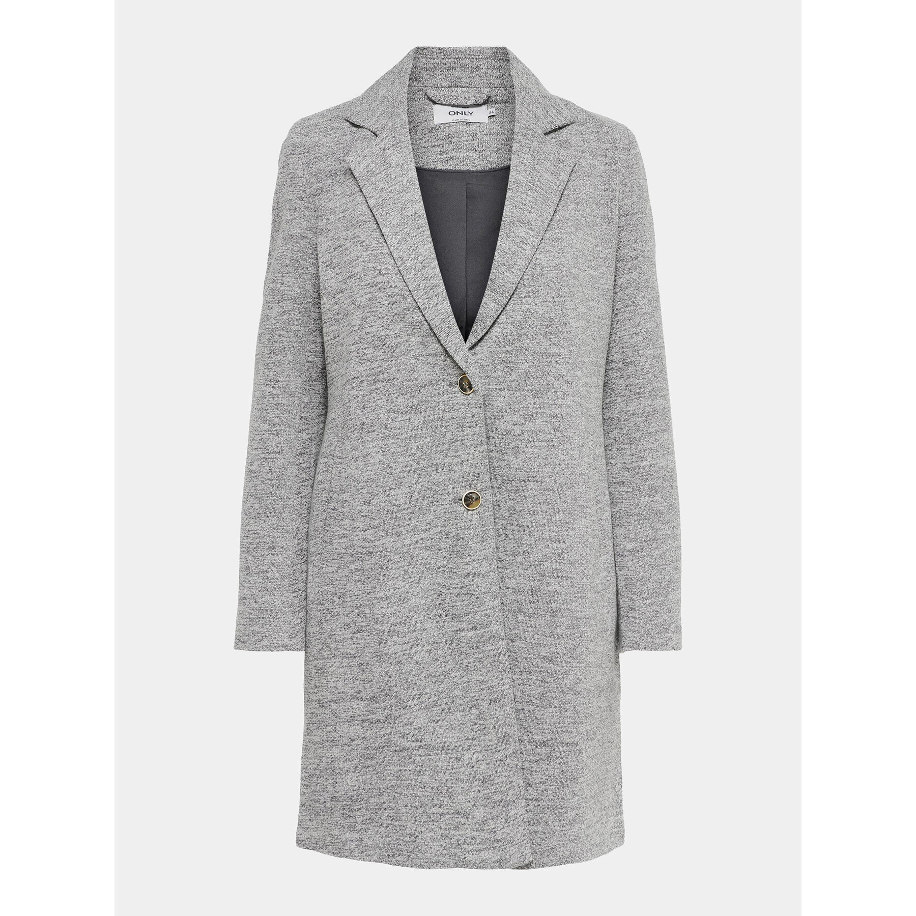 ONLY Преходно палто Carrie 15173066 Сив Regular Fit - Pepit.bg
