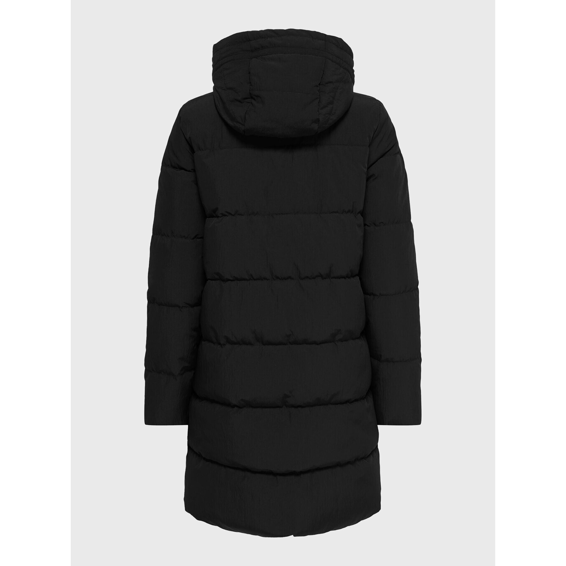 ONLY Пухено яке Dolly 15205369 Черен Regular Fit - Pepit.bg