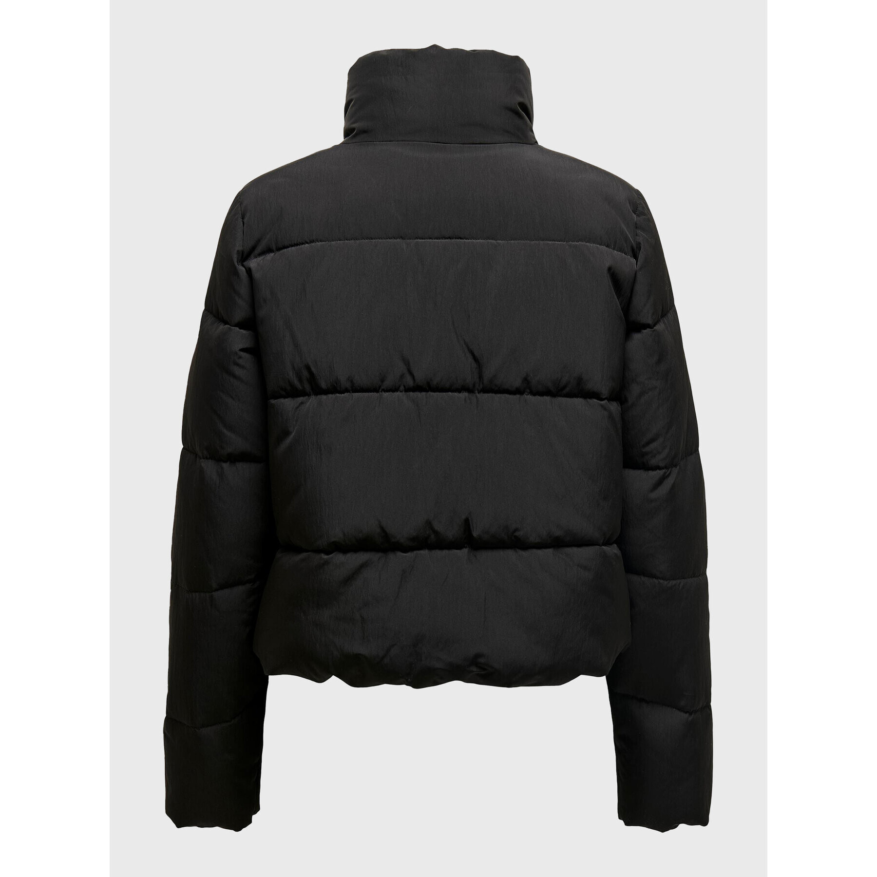 ONLY Пухено яке Dolly 15205371 Черен Regular Fit - Pepit.bg