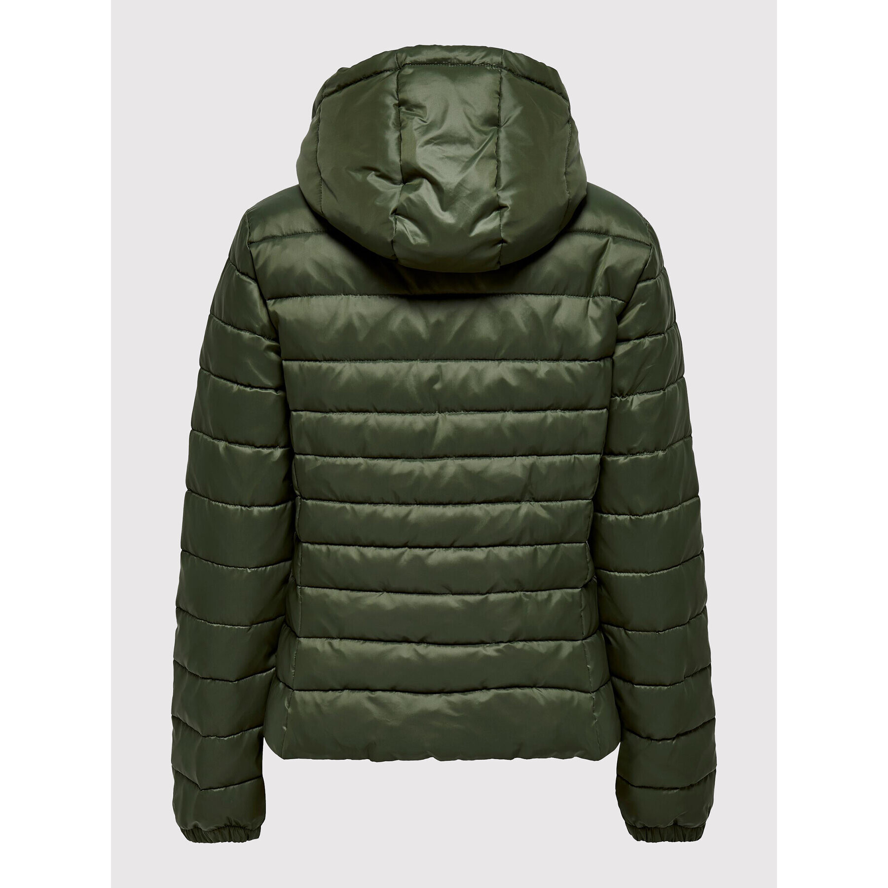 ONLY Пухено яке Tahoe 15156569 Зелен Regular Fit - Pepit.bg