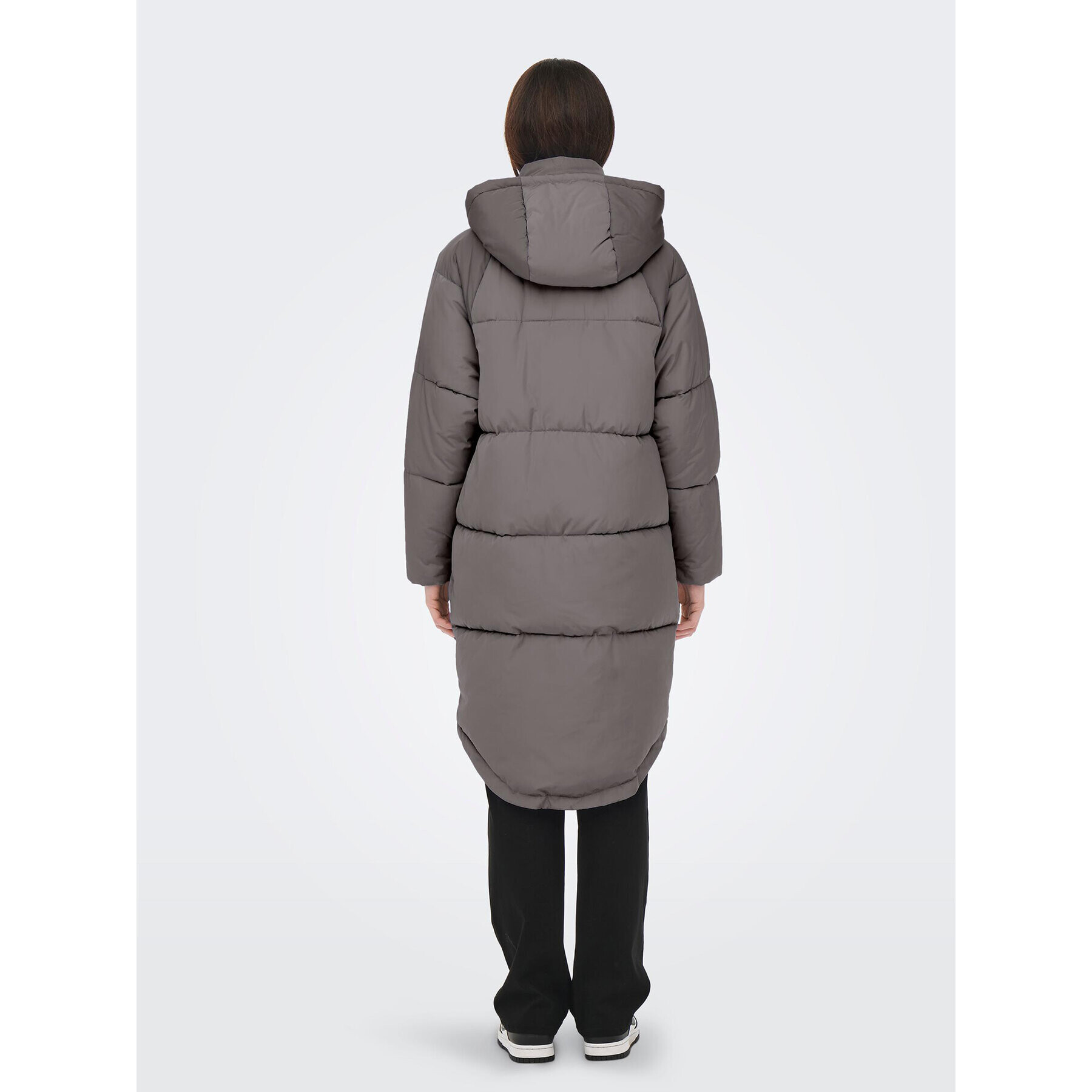 ONLY Пухено яке 15160167 Сив Relaxed Fit - Pepit.bg
