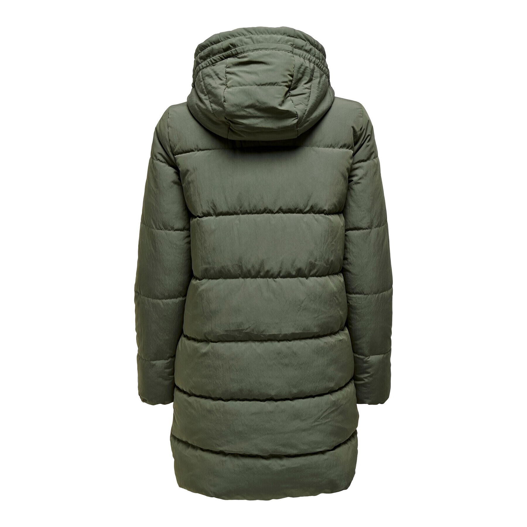ONLY Пухено яке 15205369 Зелен Regular Fit - Pepit.bg