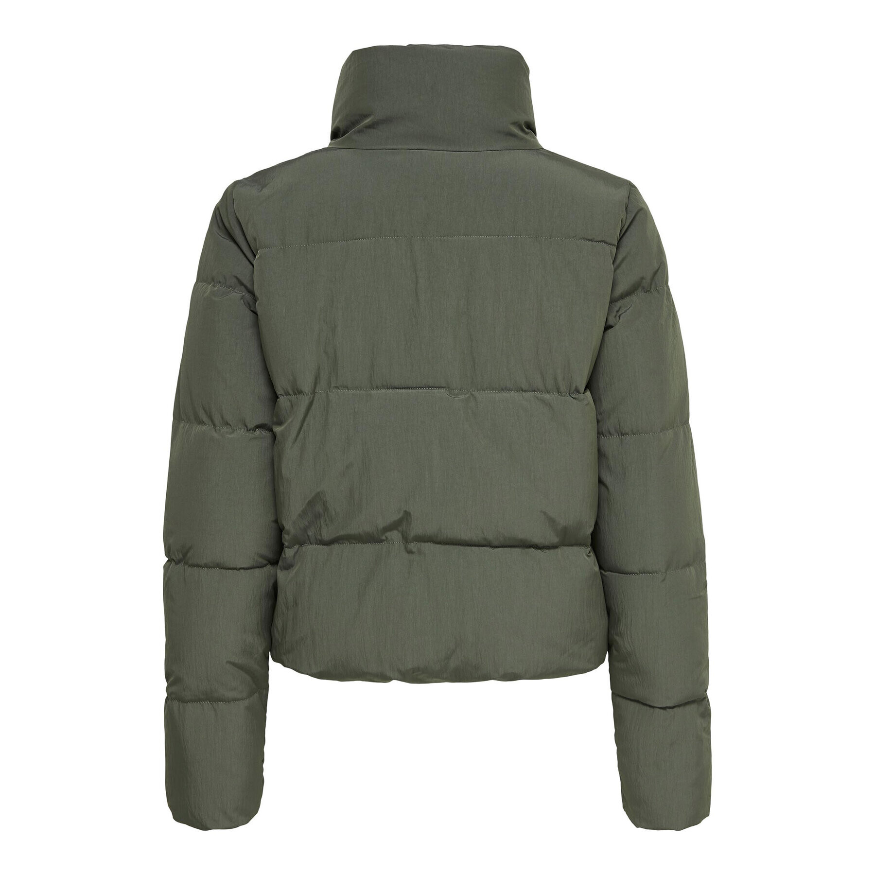 ONLY Пухено яке 15205371 Зелен Regular Fit - Pepit.bg