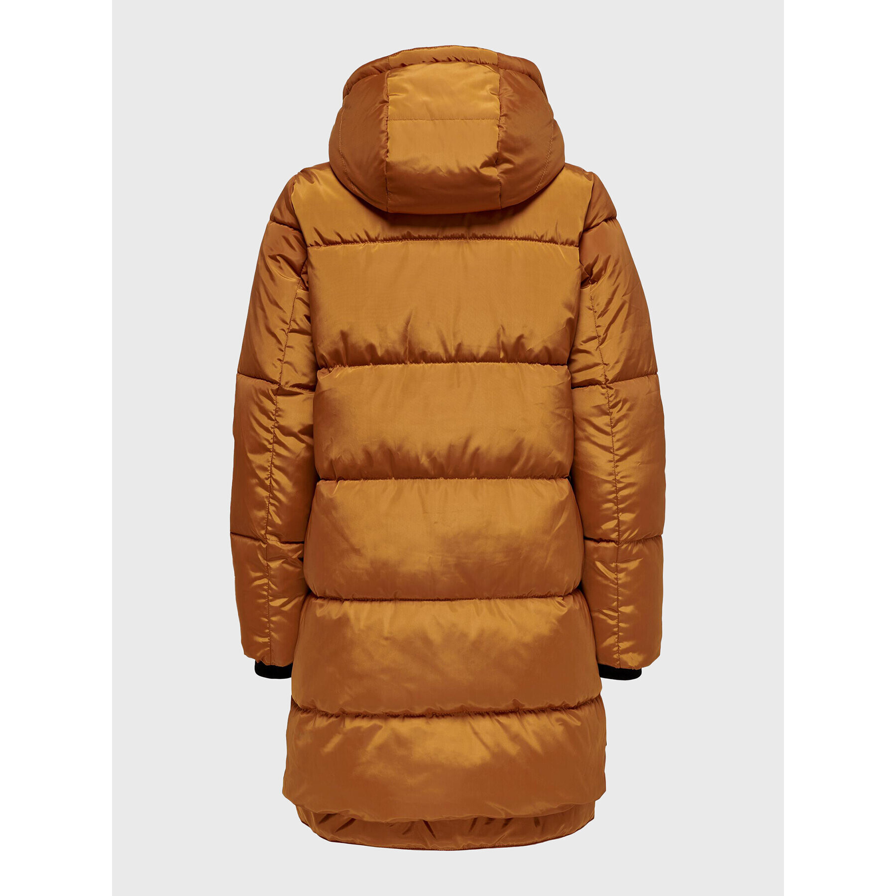 ONLY Пухено яке 15230125 Кафяв Regular Fit - Pepit.bg