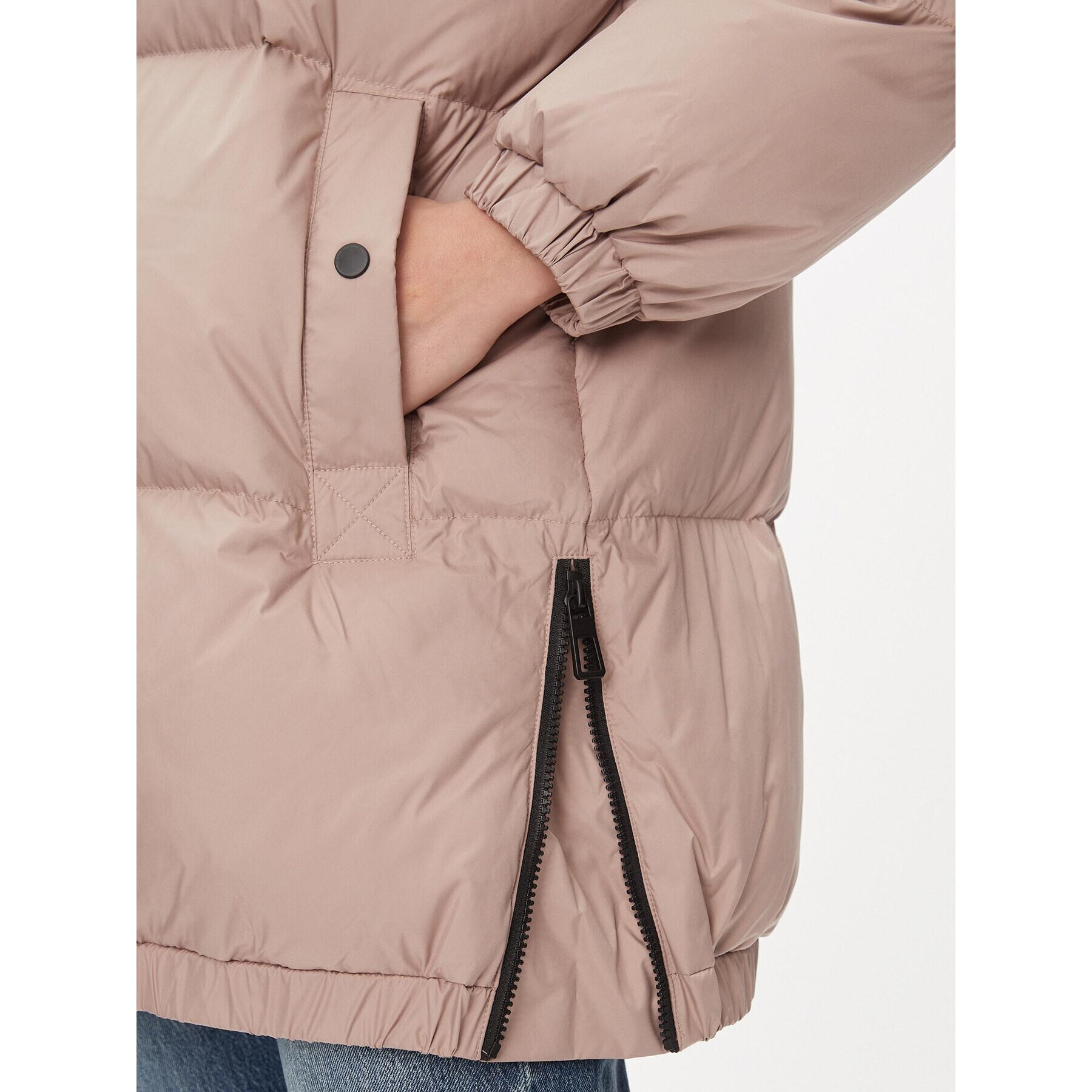 ONLY Пухено яке 15294690 Бежов Regular Fit - Pepit.bg