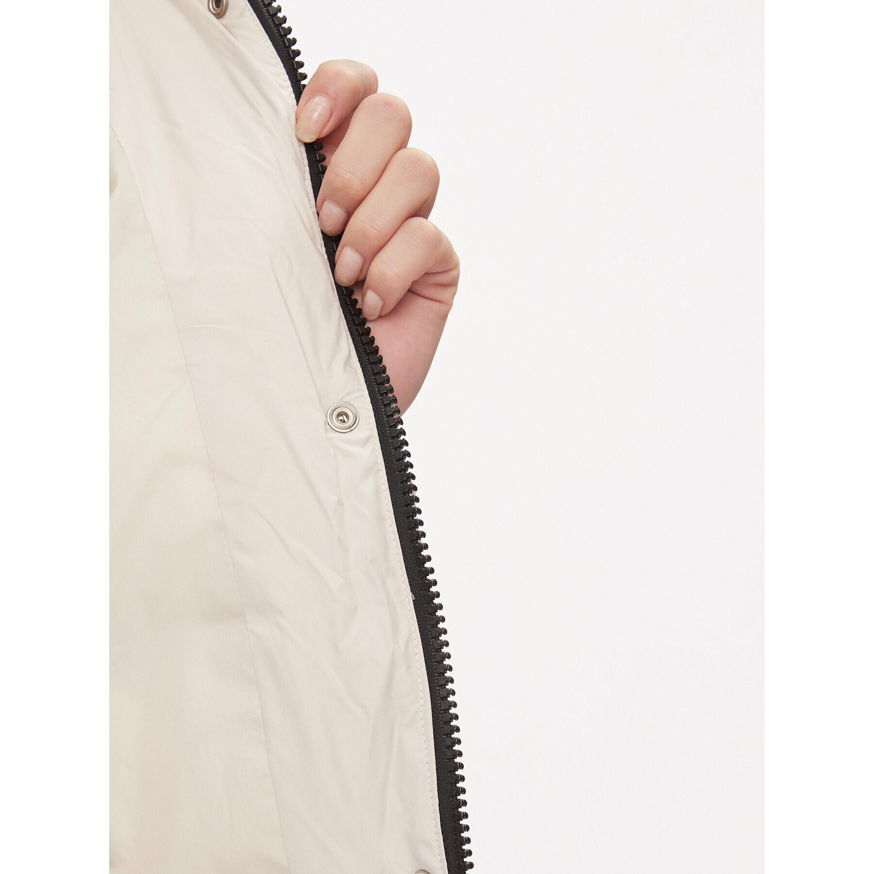ONLY Пухено яке 15294690 Бежов Regular Fit - Pepit.bg