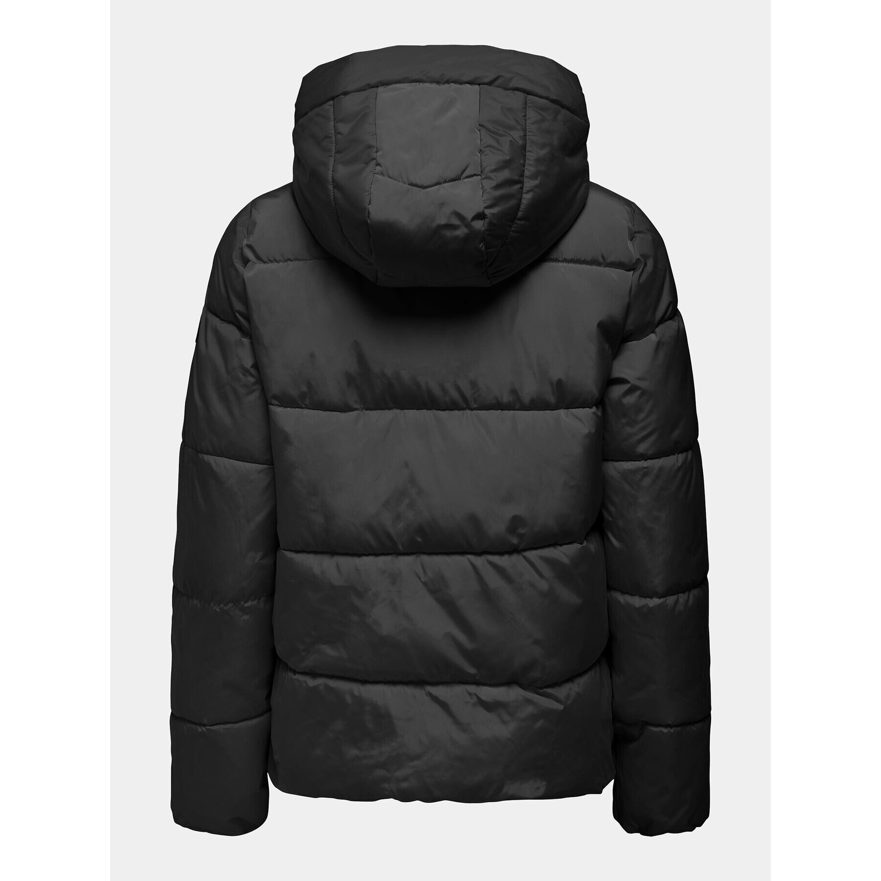 ONLY Пухено яке 15300257 Черен Regular Fit - Pepit.bg
