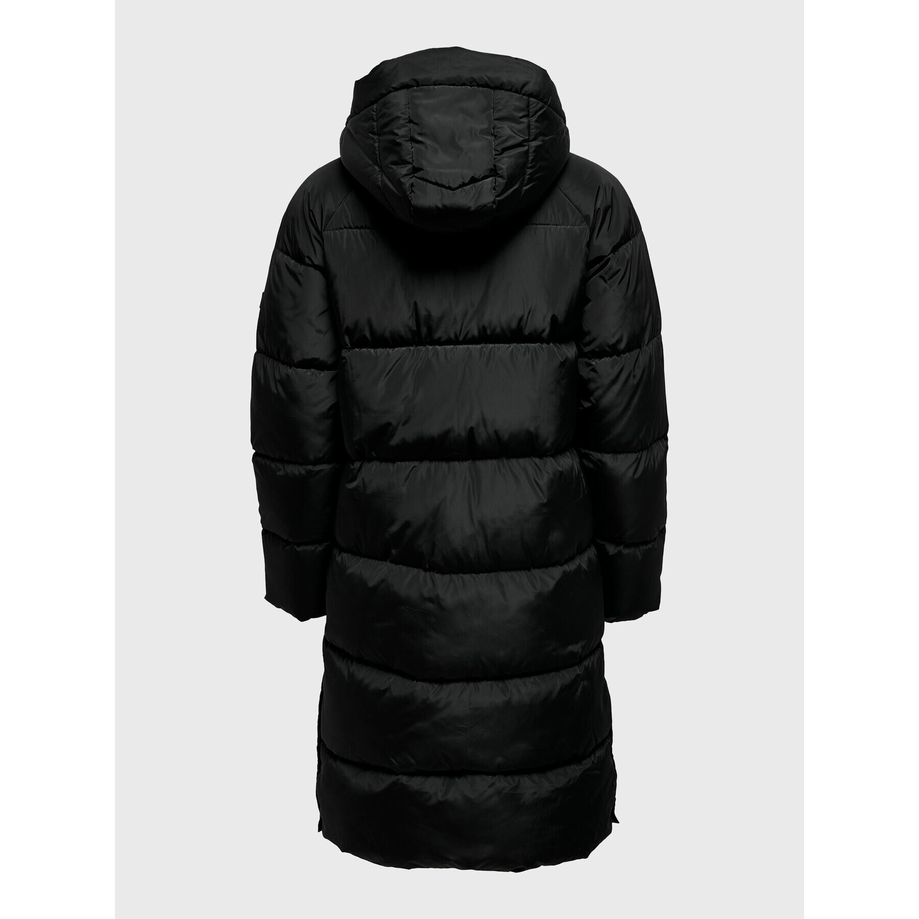 ONLY Пухено яке Amanda 15233425 Черен Regular Fit - Pepit.bg