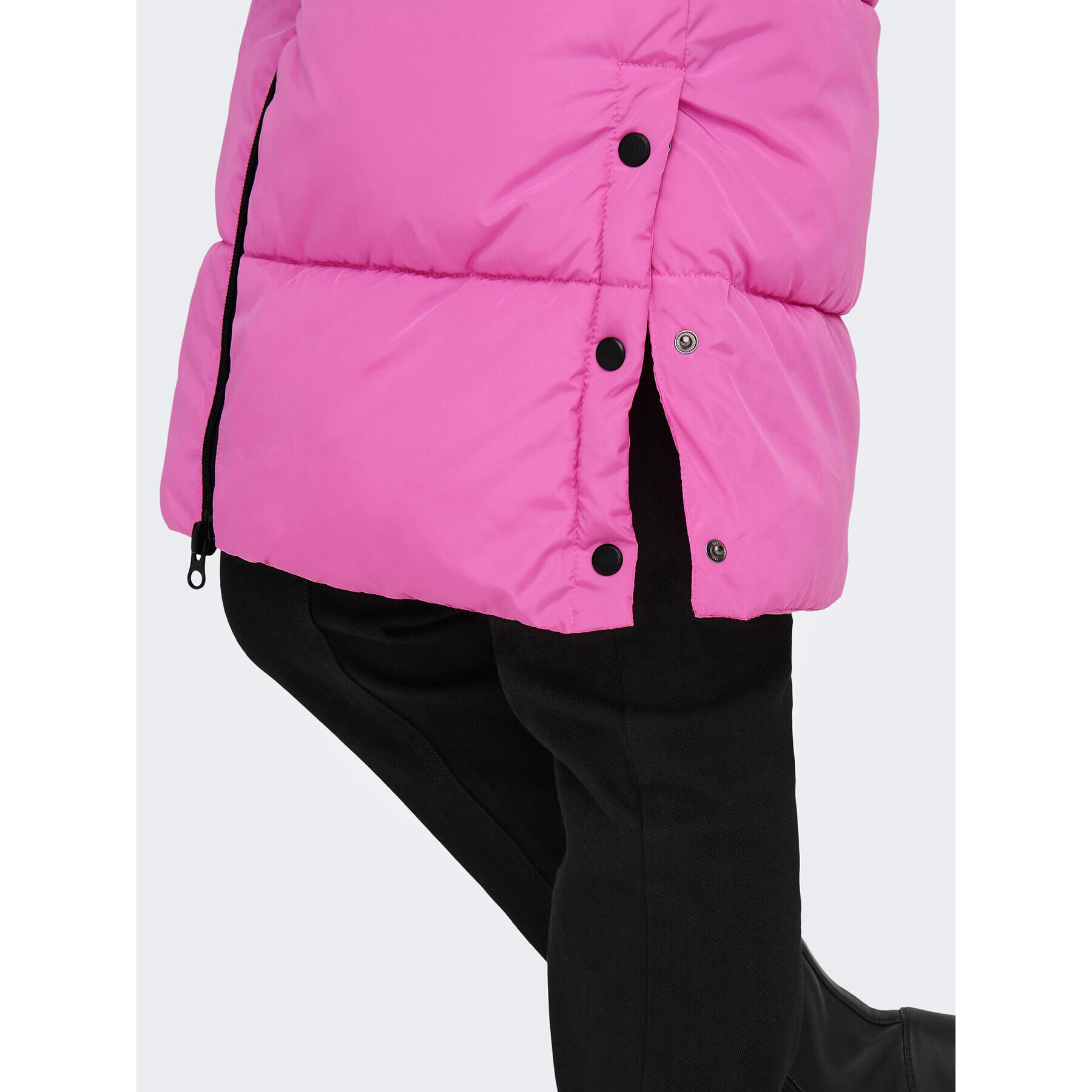 ONLY Пухено яке Amanda 15233425 Розов Regular Fit - Pepit.bg