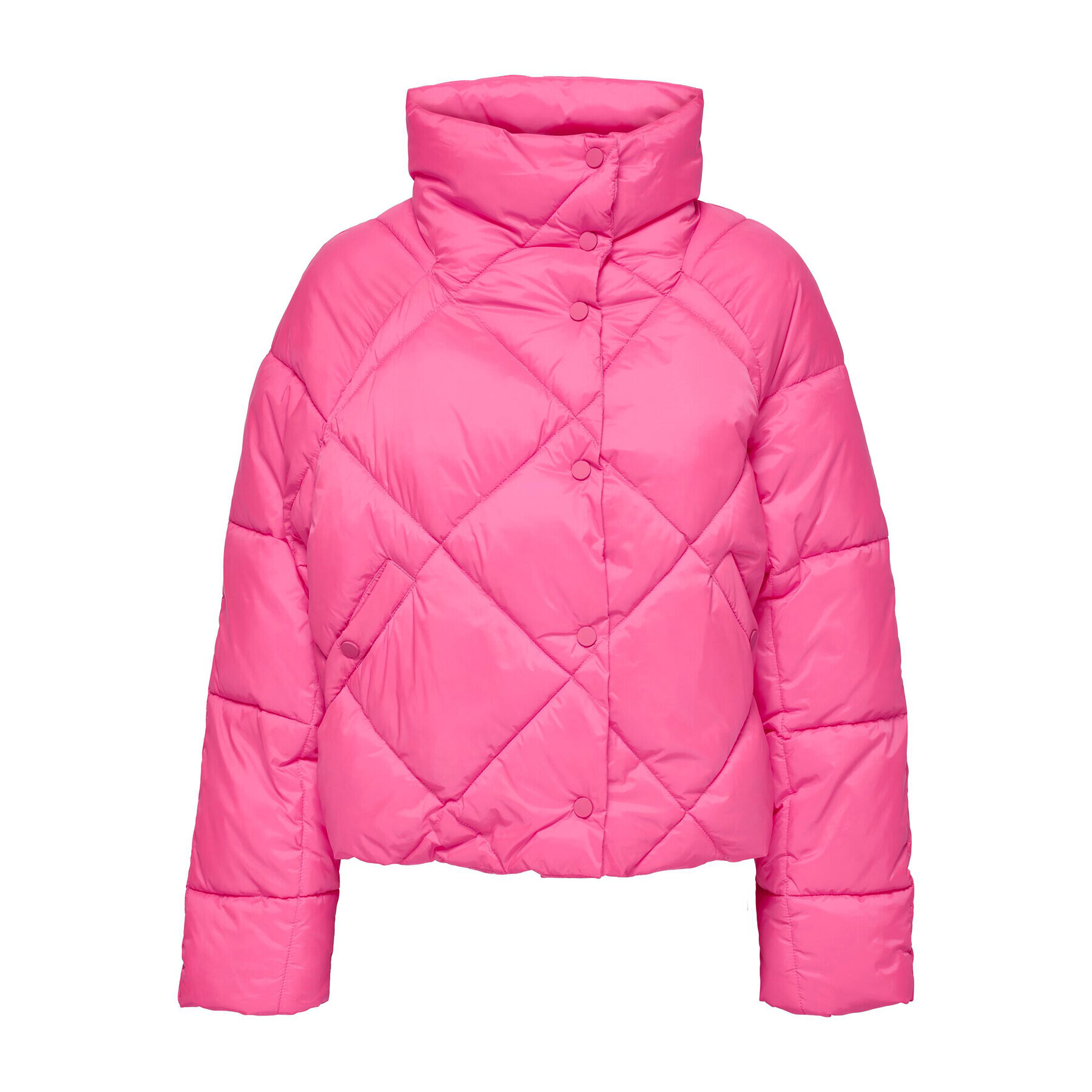 ONLY Пухено яке Carol 15271107 Розов Regular Fit - Pepit.bg