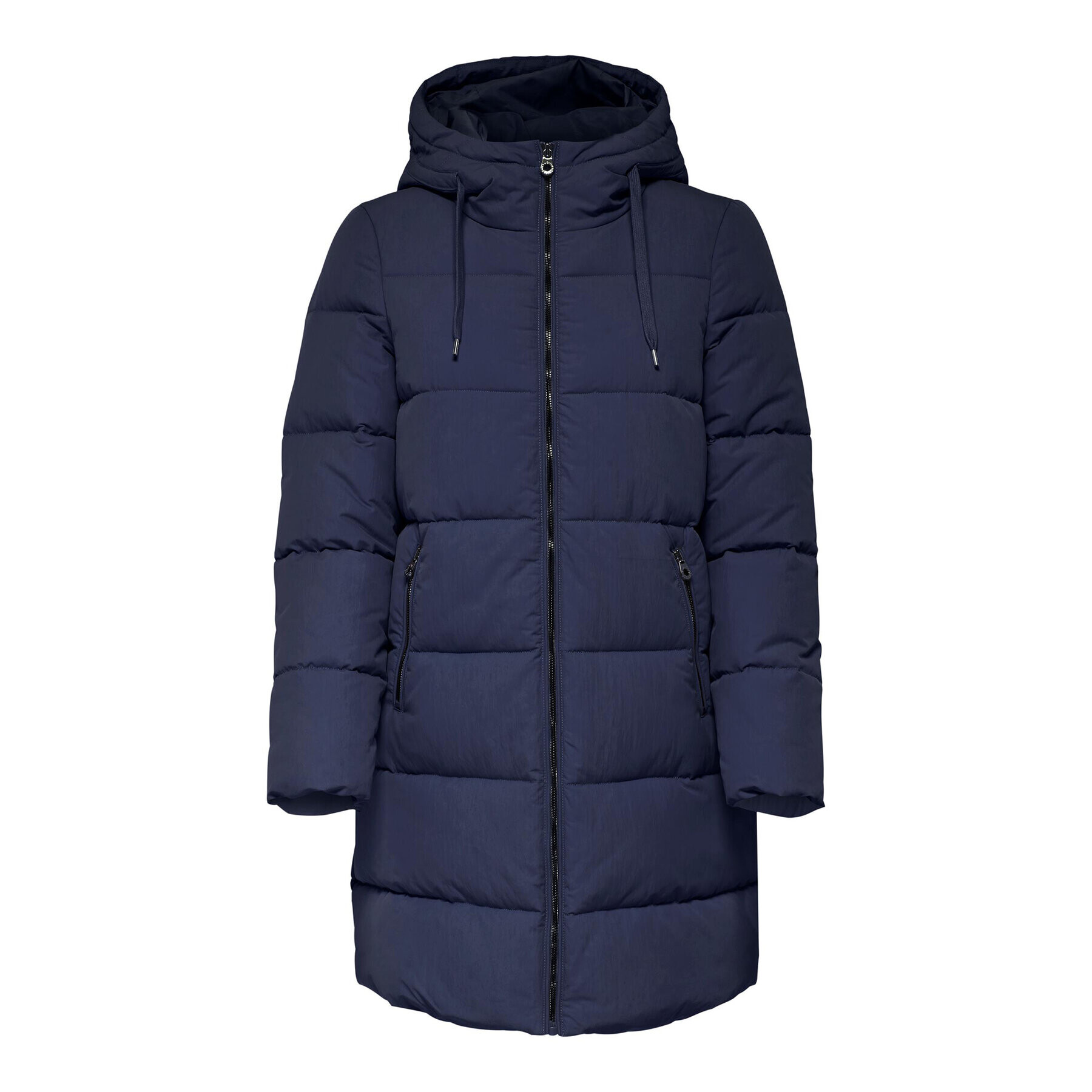 ONLY Пухено яке Dolly 15205369 Тъмносин Regular Fit - Pepit.bg
