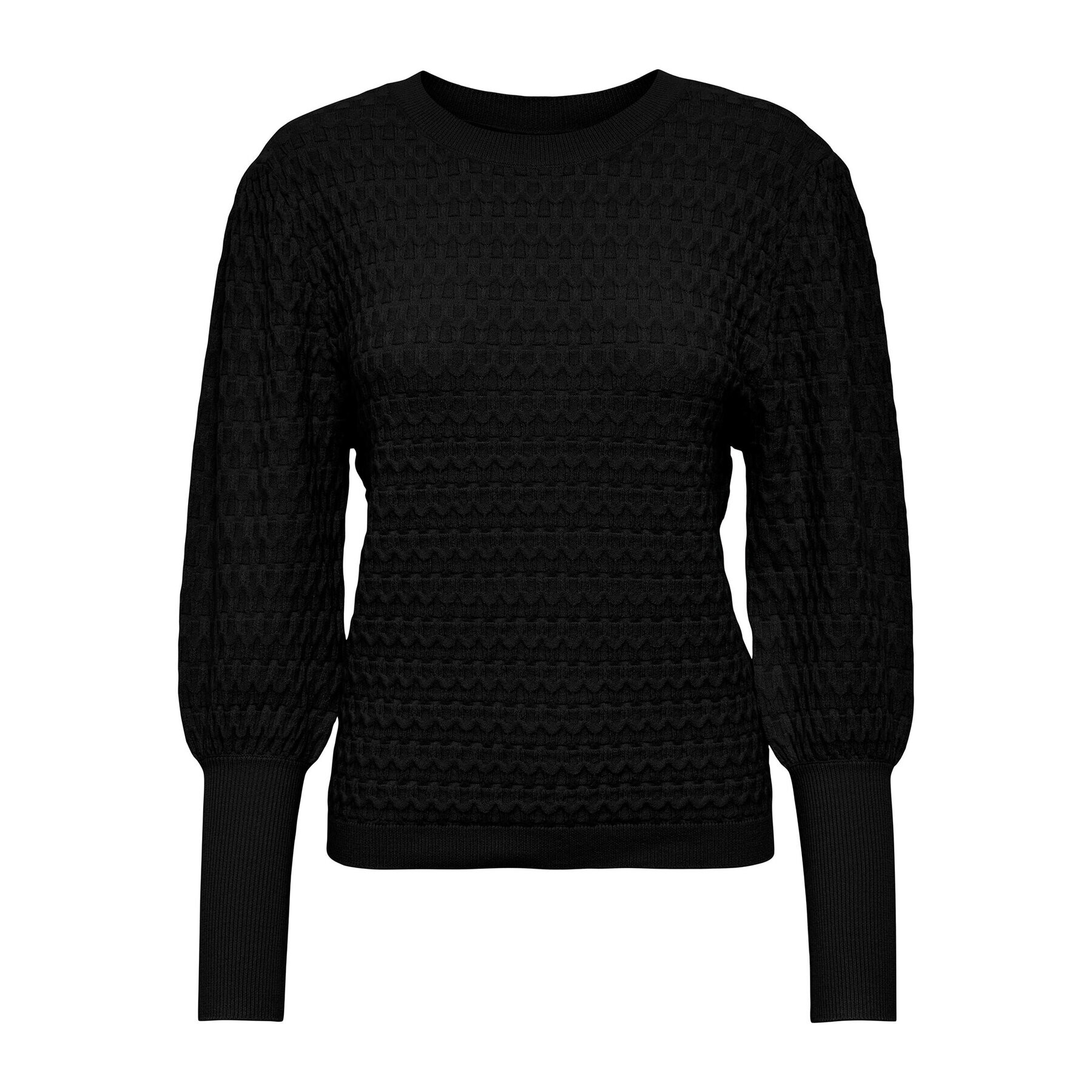 ONLY Пуловер 15264797 Черен Regular Fit - Pepit.bg