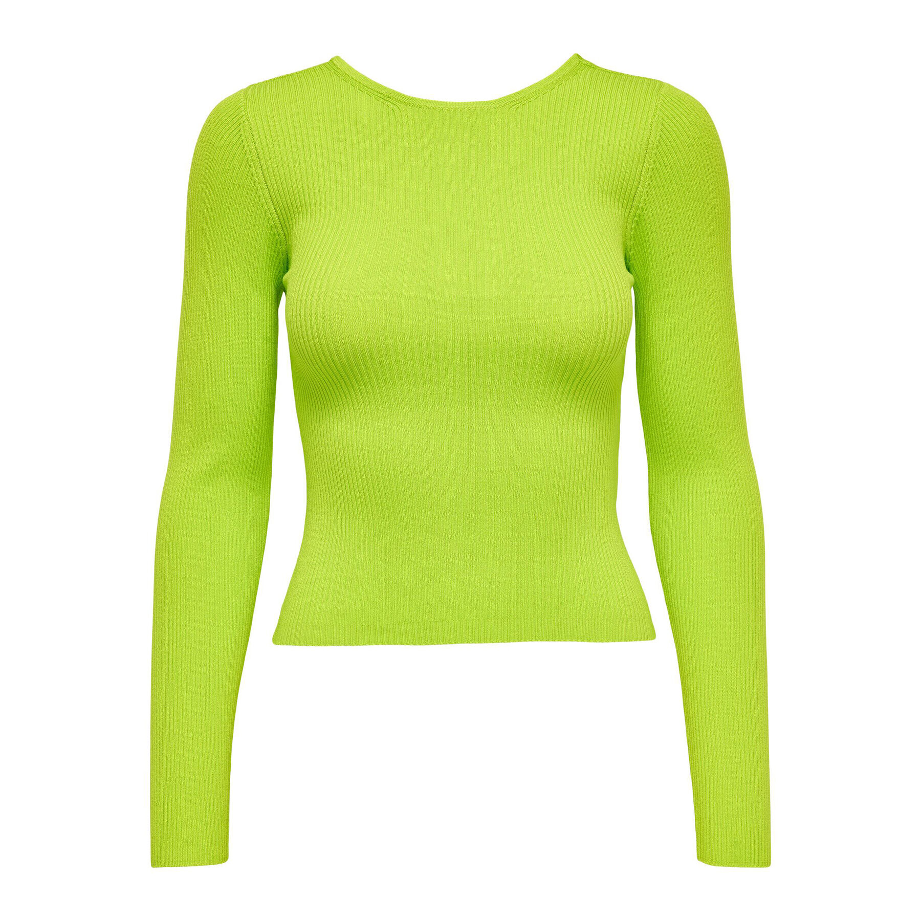 ONLY Пуловер 15283423 Зелен Slim Fit - Pepit.bg