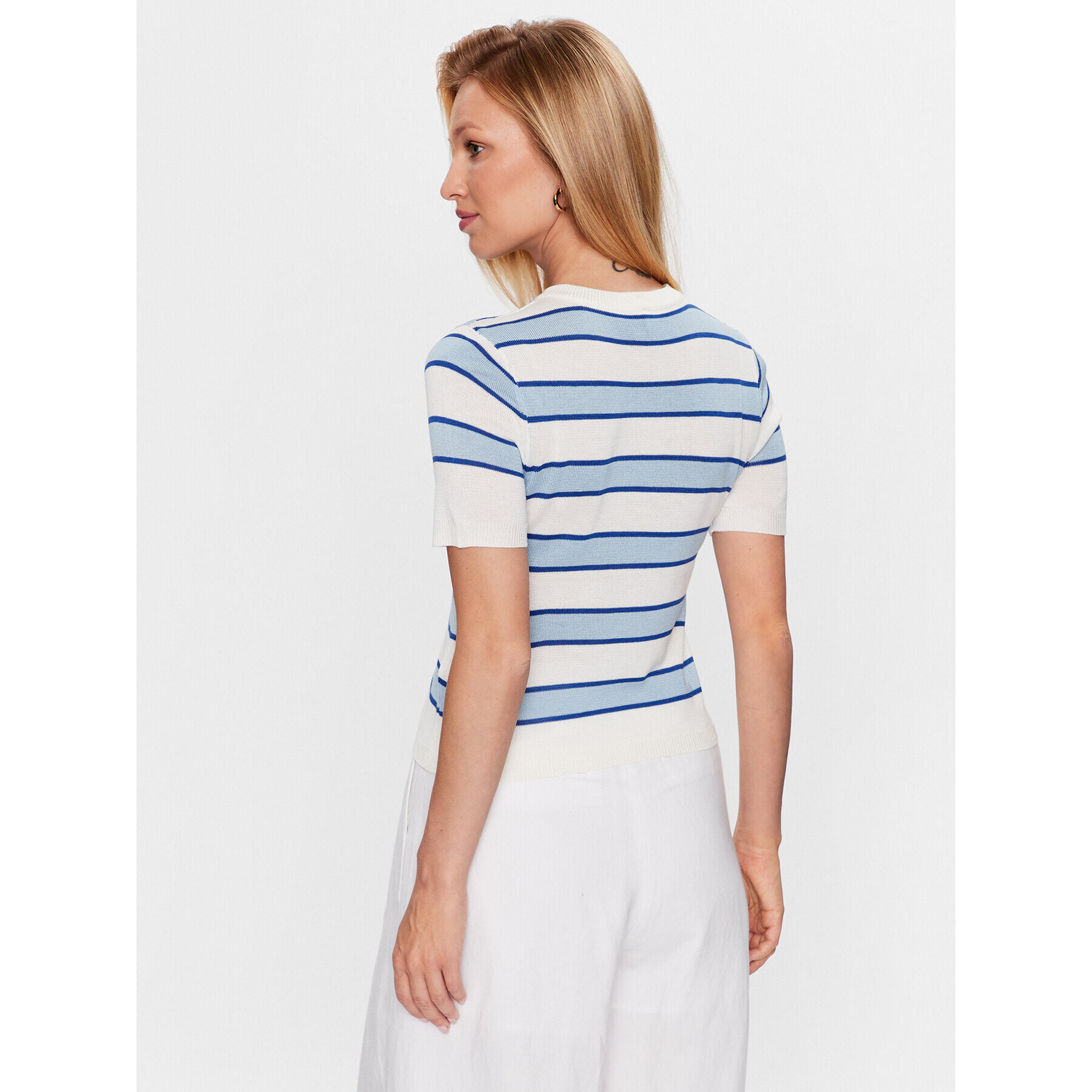 ONLY Пуловер 15288490 Бял Regular Fit - Pepit.bg