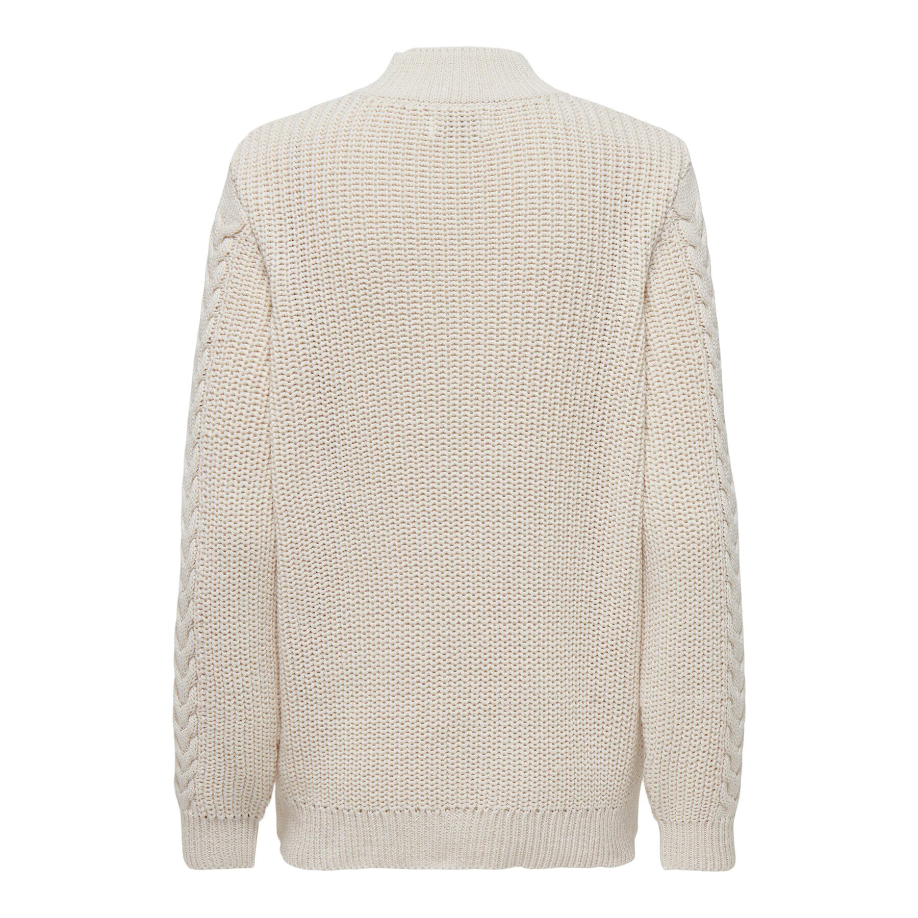 ONLY Пуловер 15295457 Екрю Regular Fit - Pepit.bg