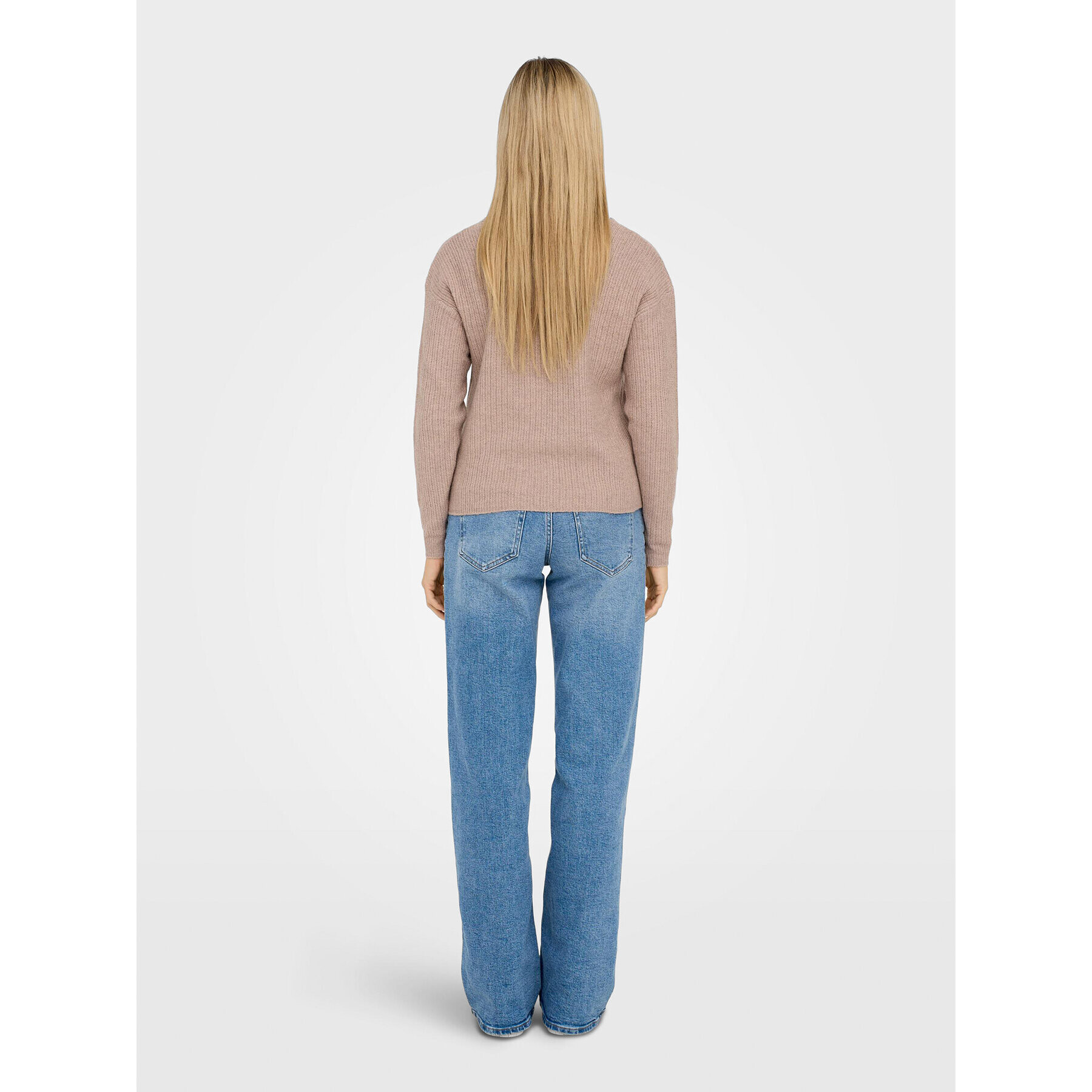 ONLY Пуловер 15297168 Кафяв Regular Fit - Pepit.bg