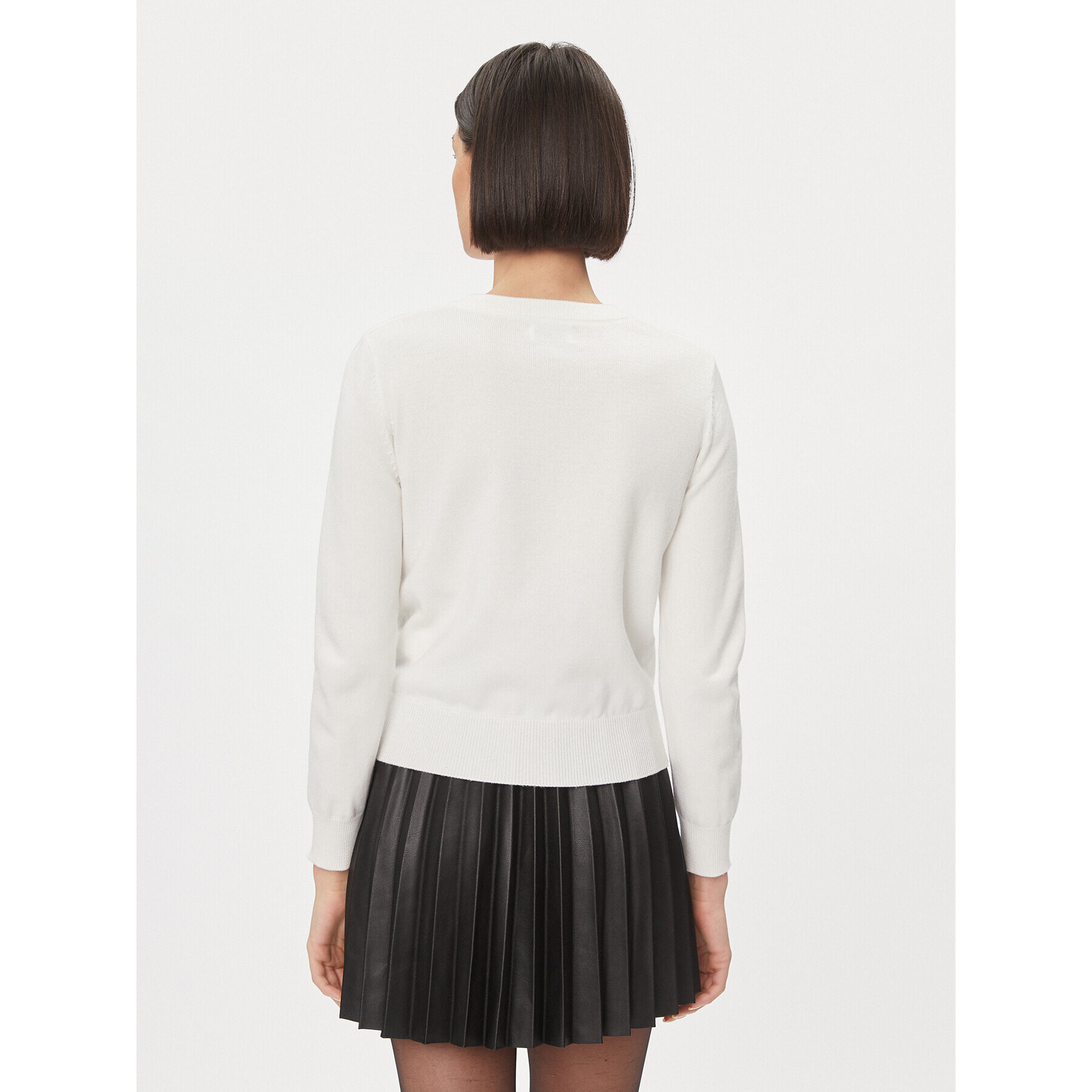 ONLY Пуловер 15302939 Екрю Regular Fit - Pepit.bg