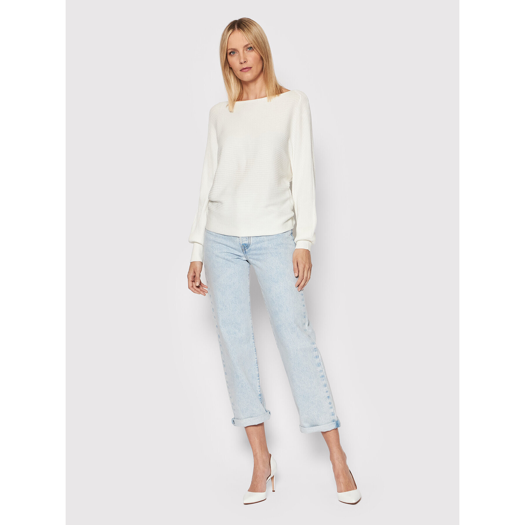 ONLY Пуловер Adaline 15226298 Бежов Relaxed Fit - Pepit.bg