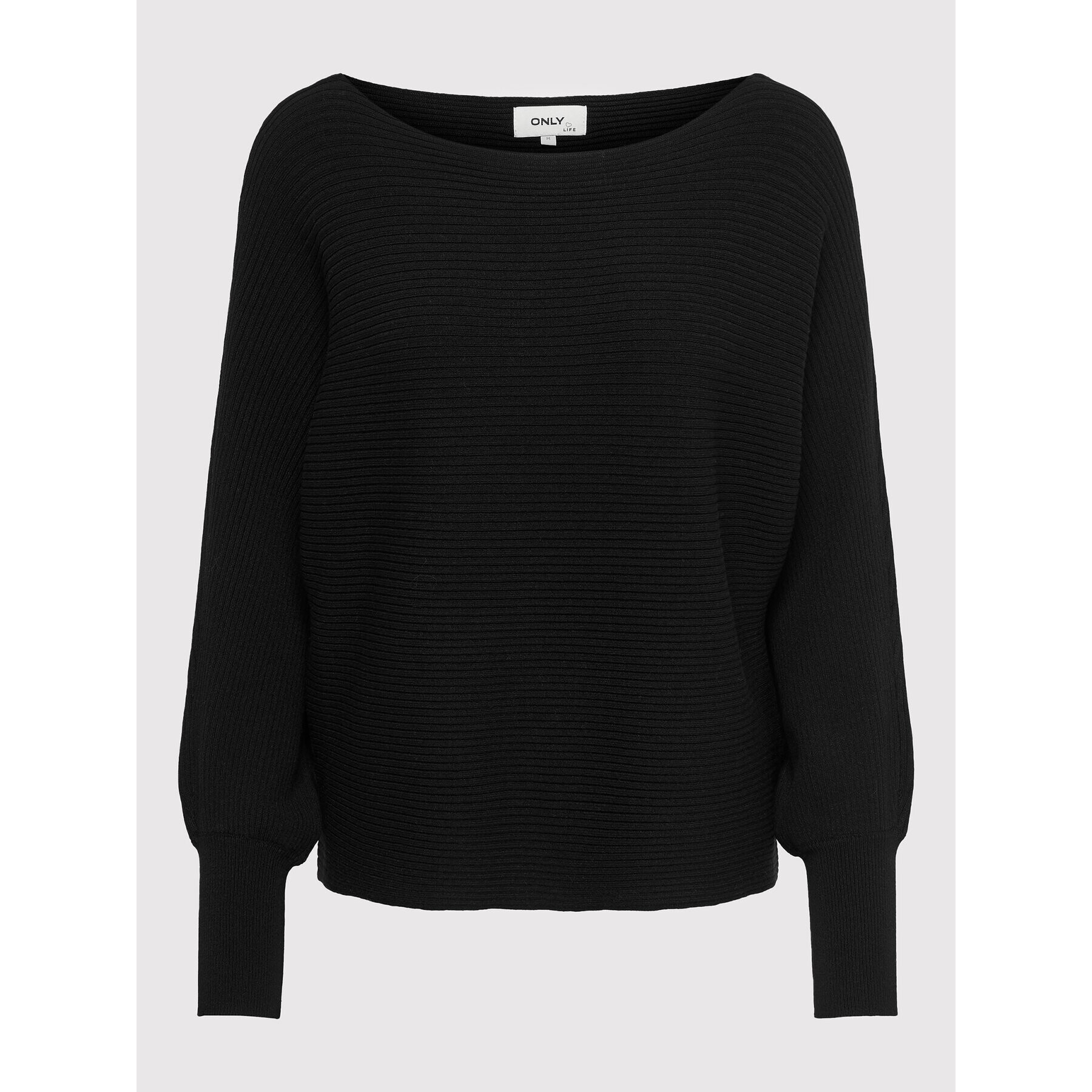 ONLY Пуловер Adaline 15226298 Черен Relaxed Fit - Pepit.bg