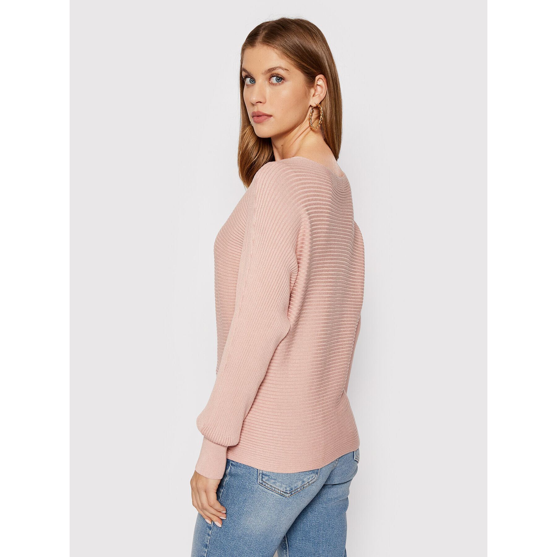 ONLY Пуловер Adaline 15226298 Розов Relaxed Fit - Pepit.bg