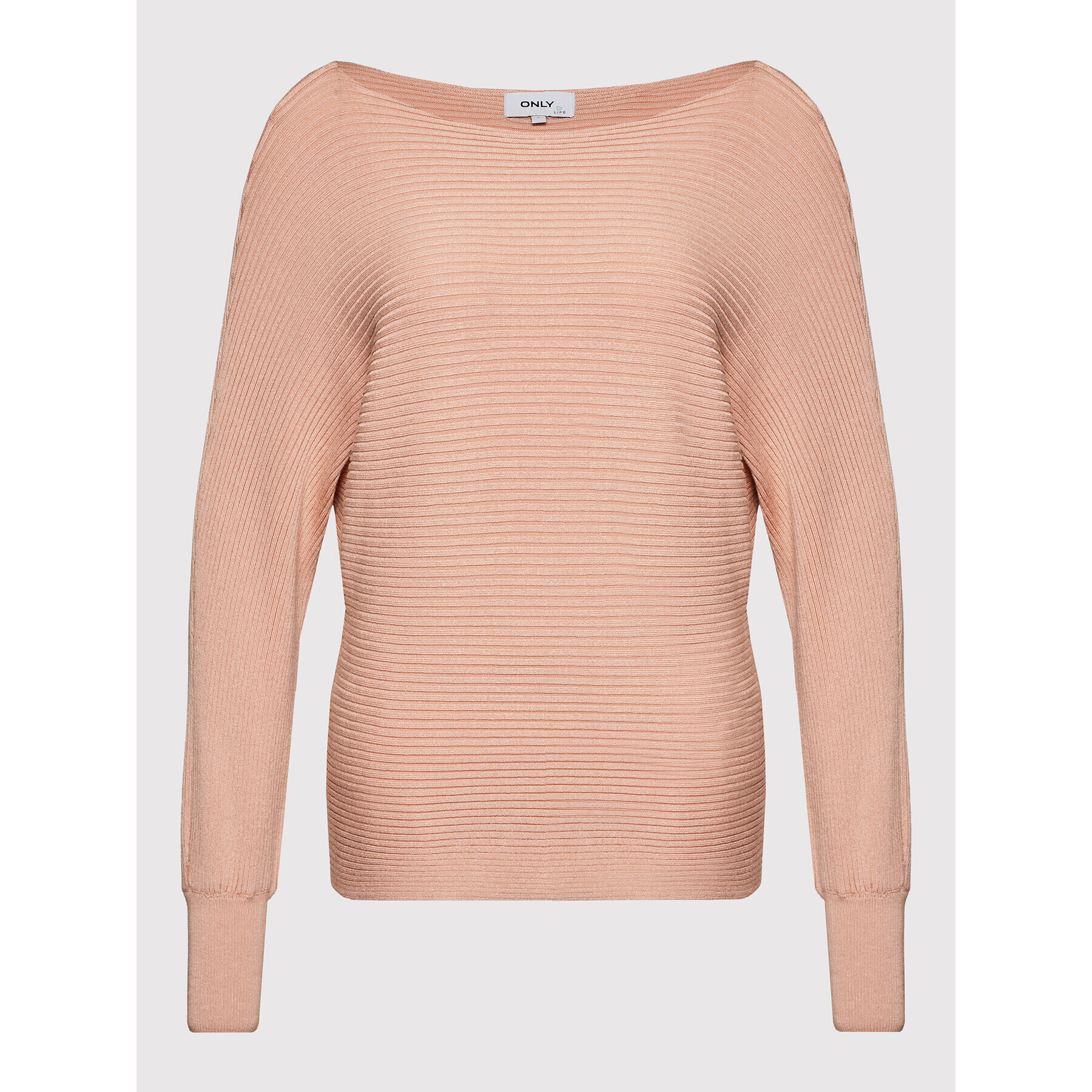 ONLY Пуловер Adaline 15226298 Розов Relaxed Fit - Pepit.bg