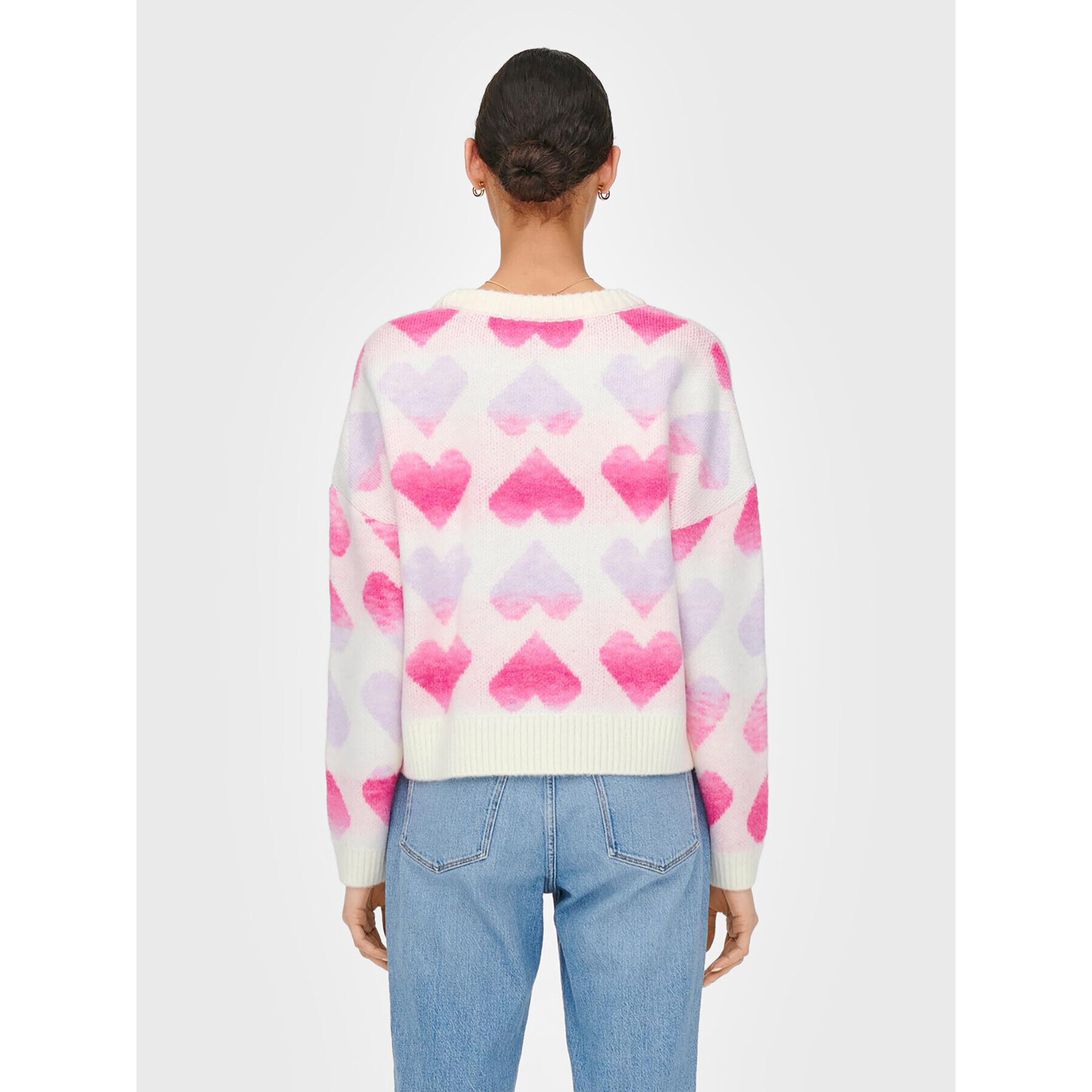 ONLY Пуловер Laida 15259434 Розов Regular Fit - Pepit.bg