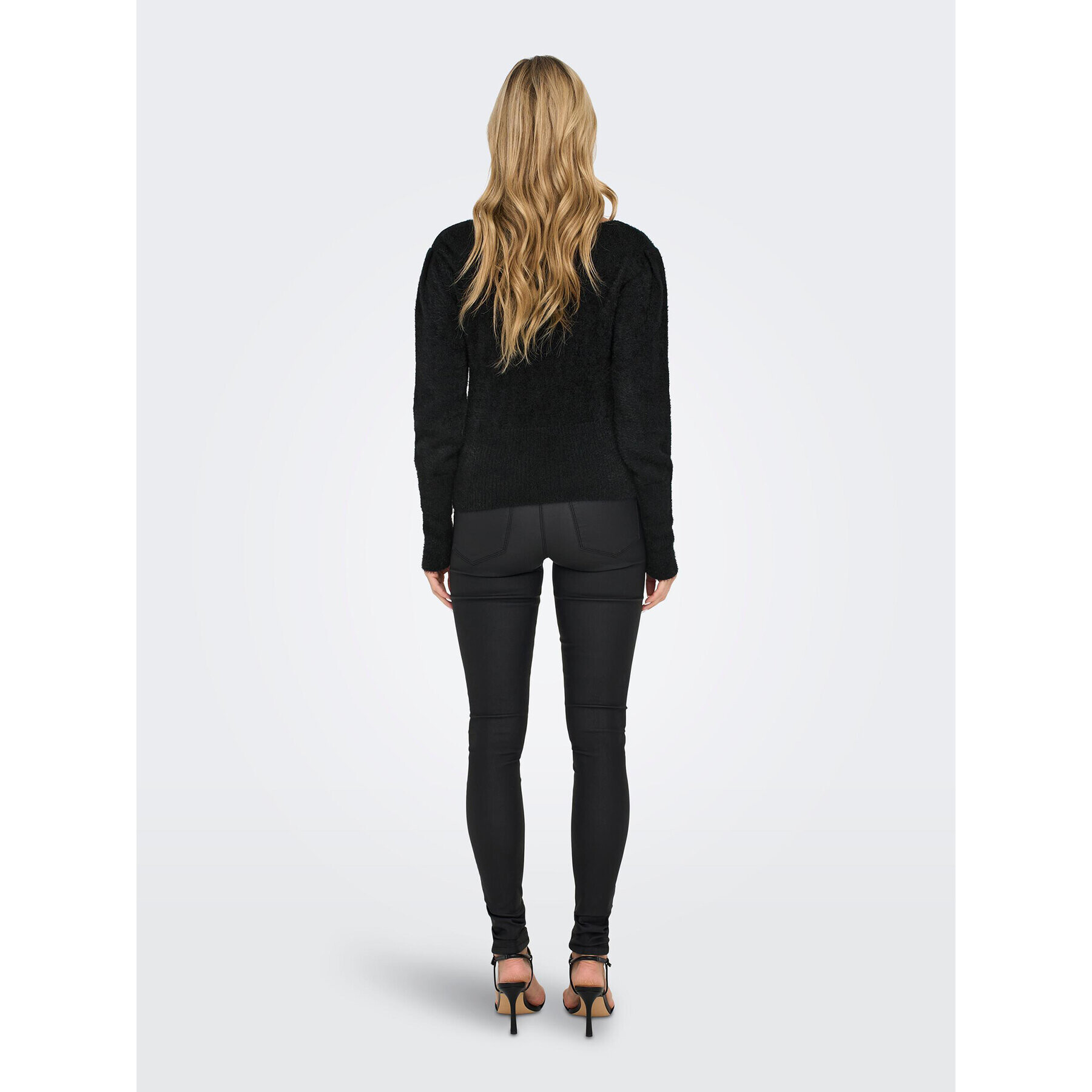 ONLY Пуловер Lella 15260678 Черен Slim Fit - Pepit.bg