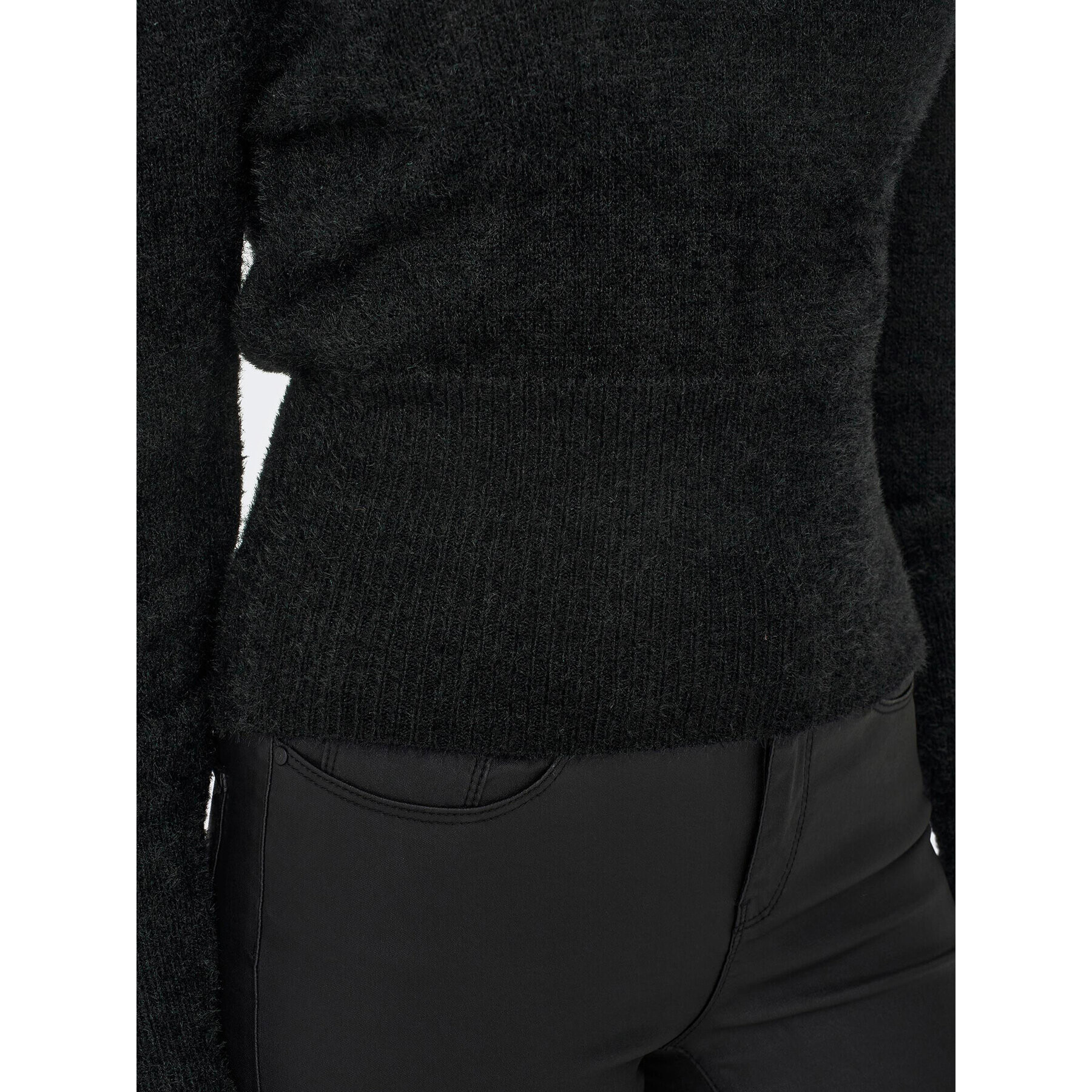 ONLY Пуловер Lella 15260678 Черен Slim Fit - Pepit.bg