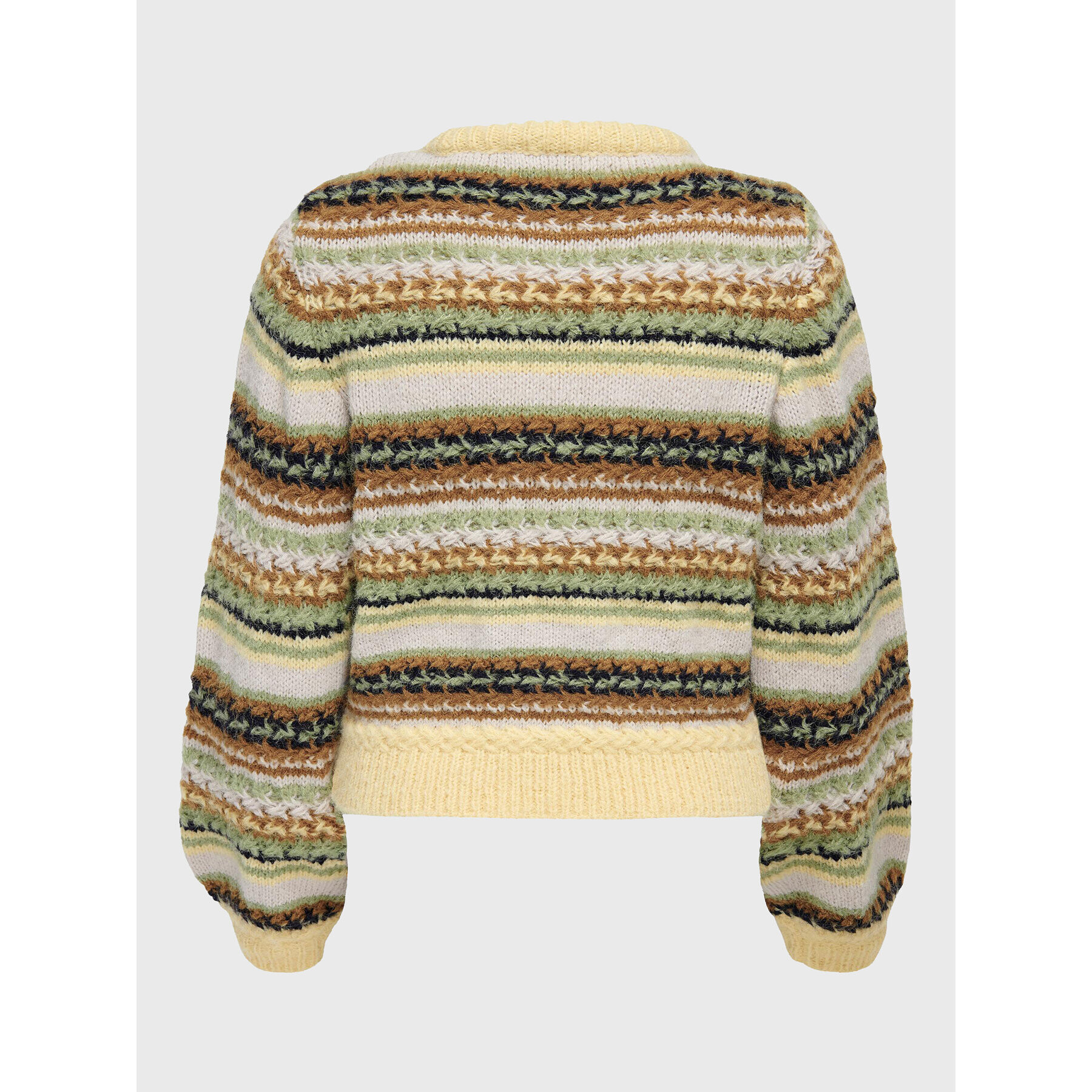 ONLY Пуловер Mabel 15272599 Жълт Regular Fit - Pepit.bg