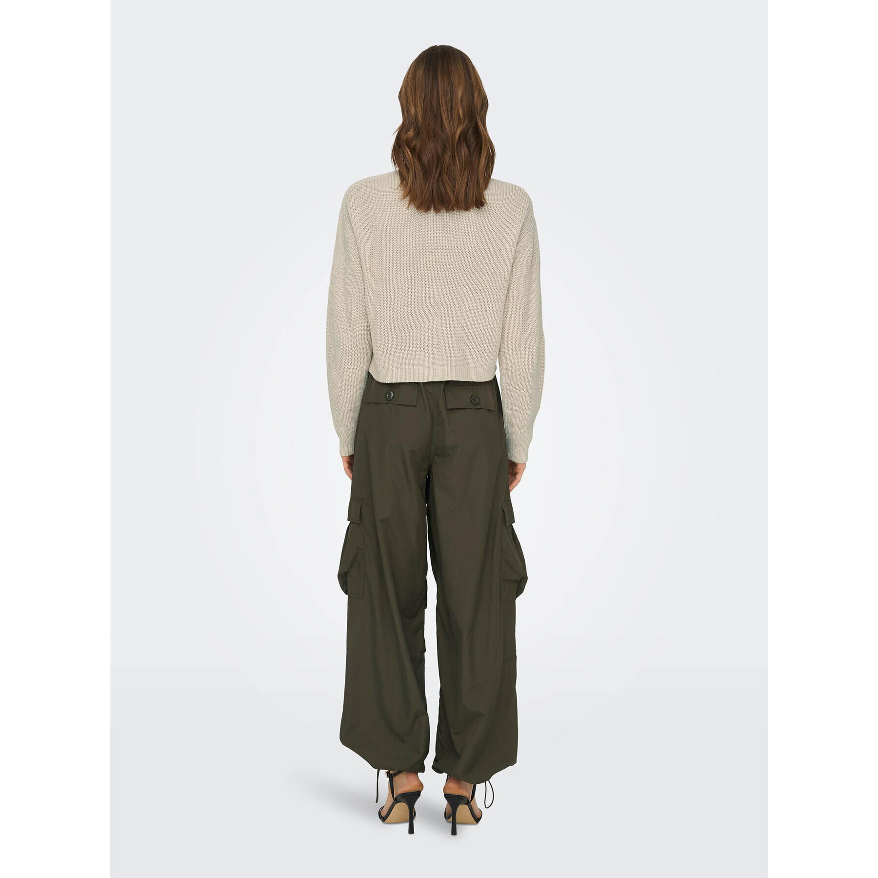 ONLY Пуловер Malavi 15284453 Бежов Regular Fit - Pepit.bg
