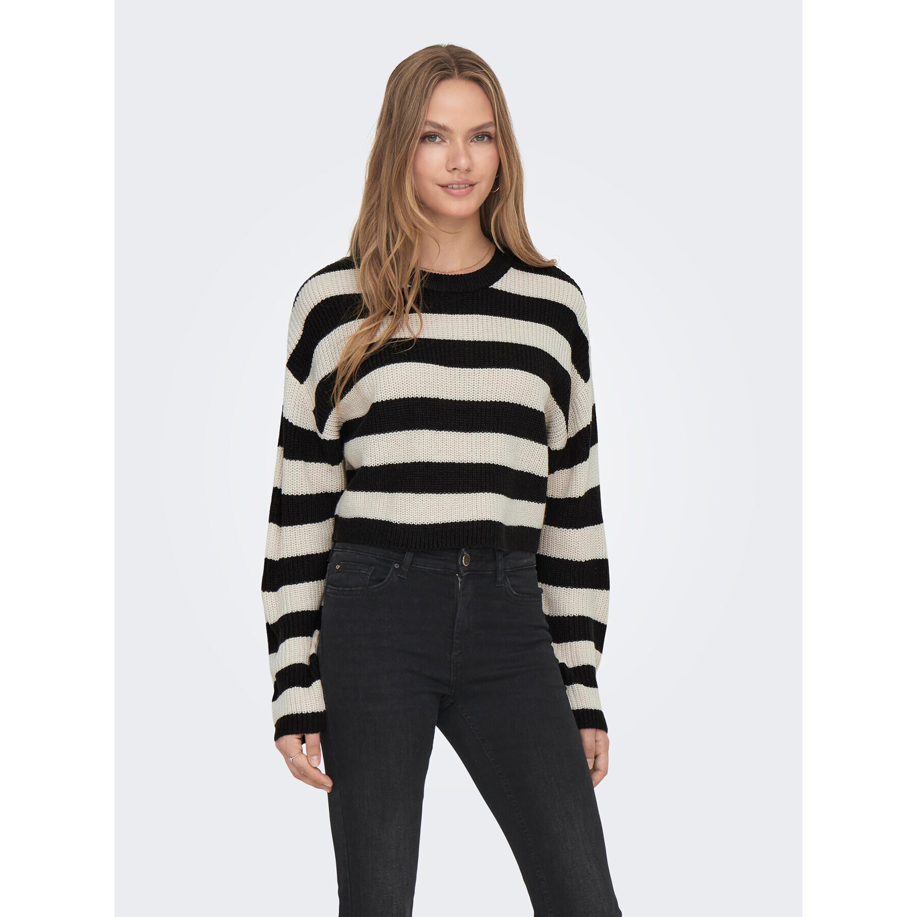 ONLY Пуловер Malavi 15284453 Черен Regular Fit - Pepit.bg