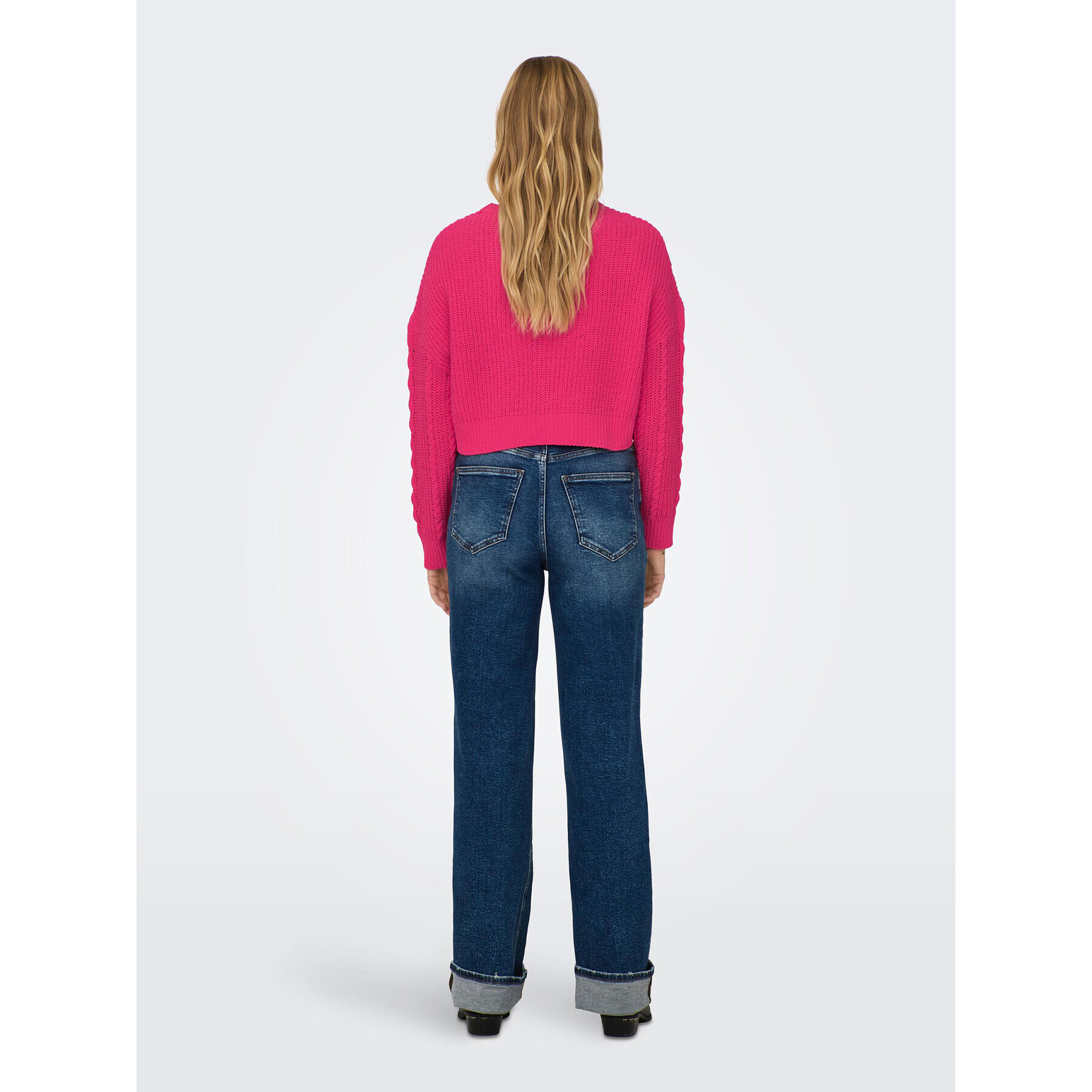 ONLY Пуловер Malena 15309262 Розов Regular Fit - Pepit.bg