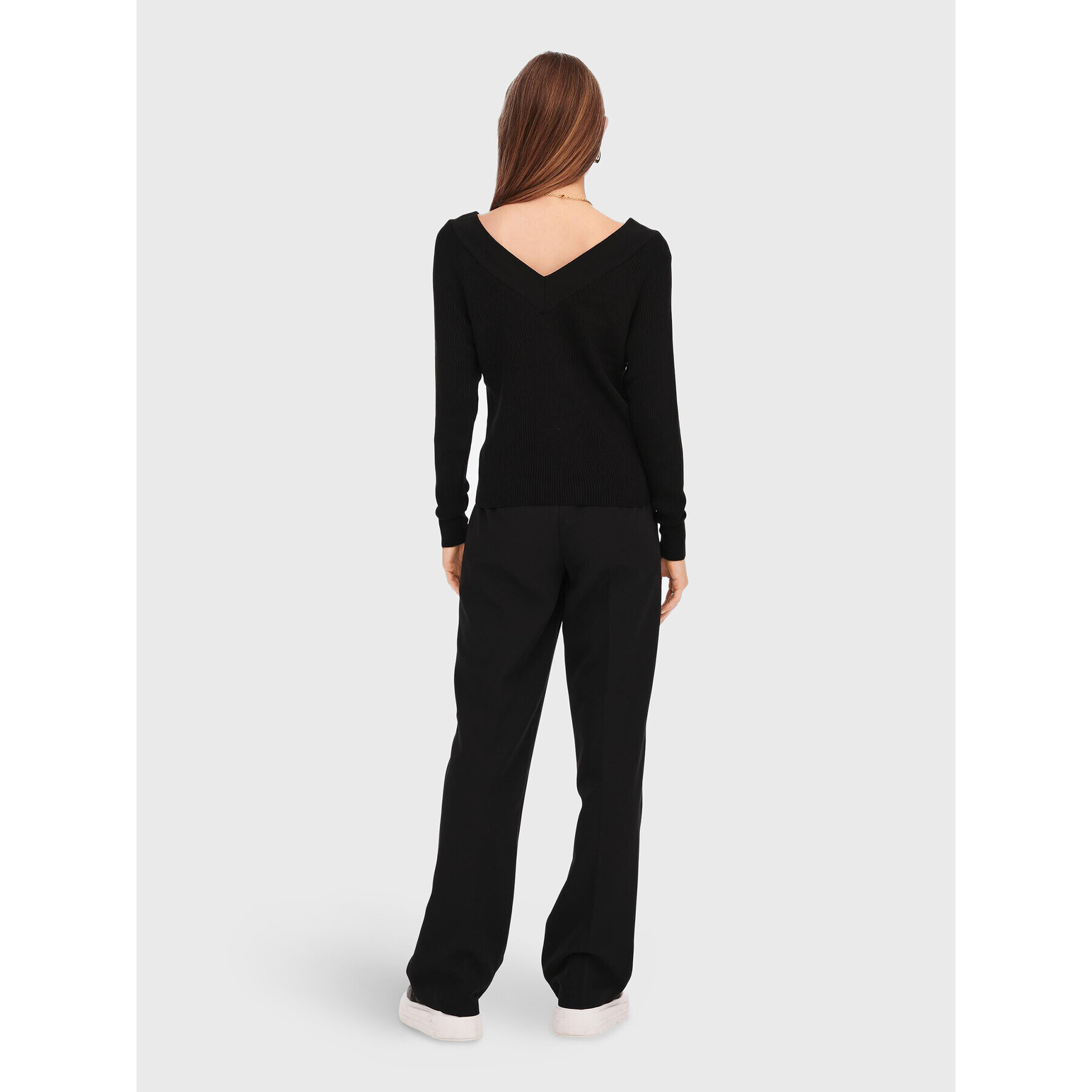 ONLY Пуловер New Tessa 15268801 Черен Regular Fit - Pepit.bg