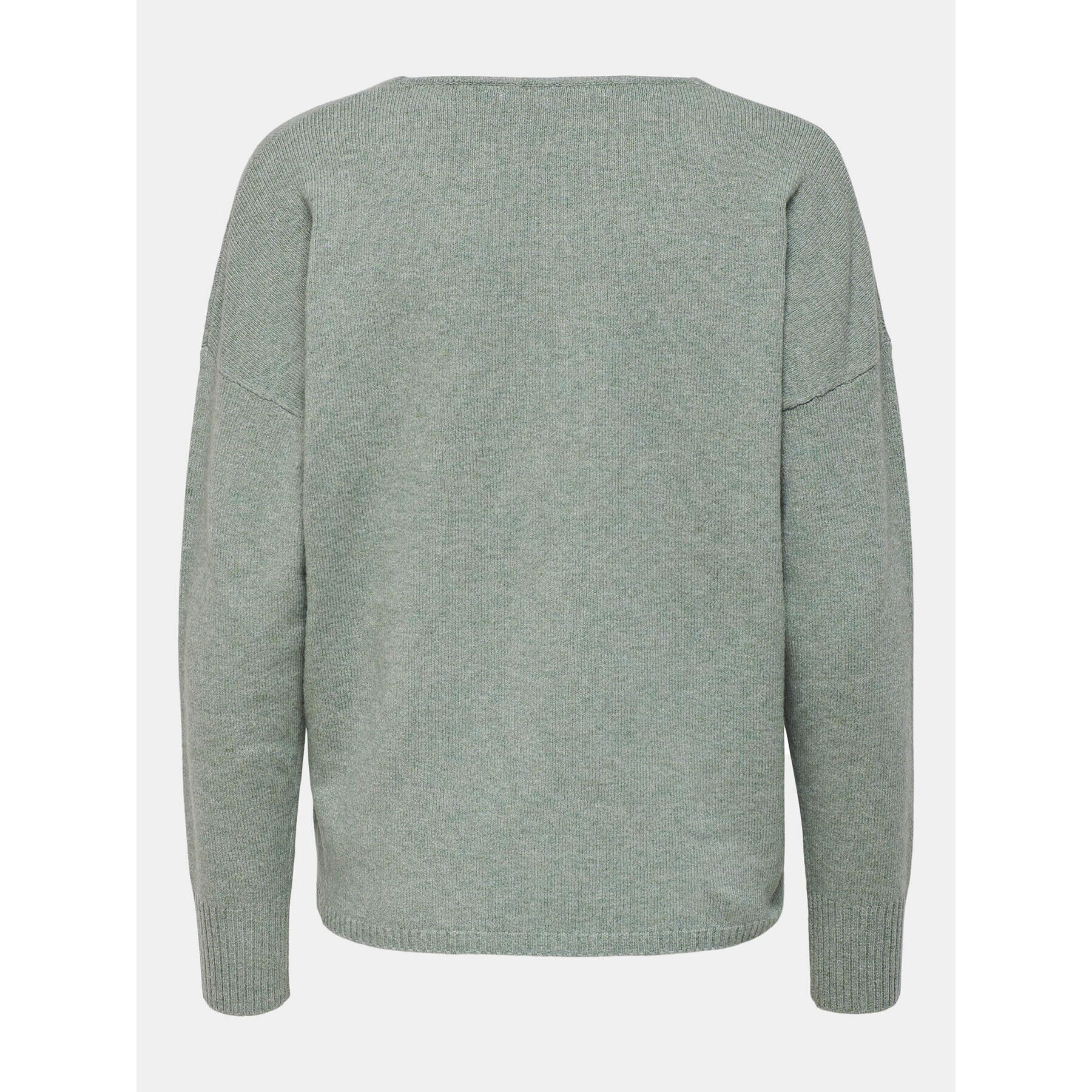 ONLY Пуловер Rica 15224360 Зелен Regular Fit - Pepit.bg