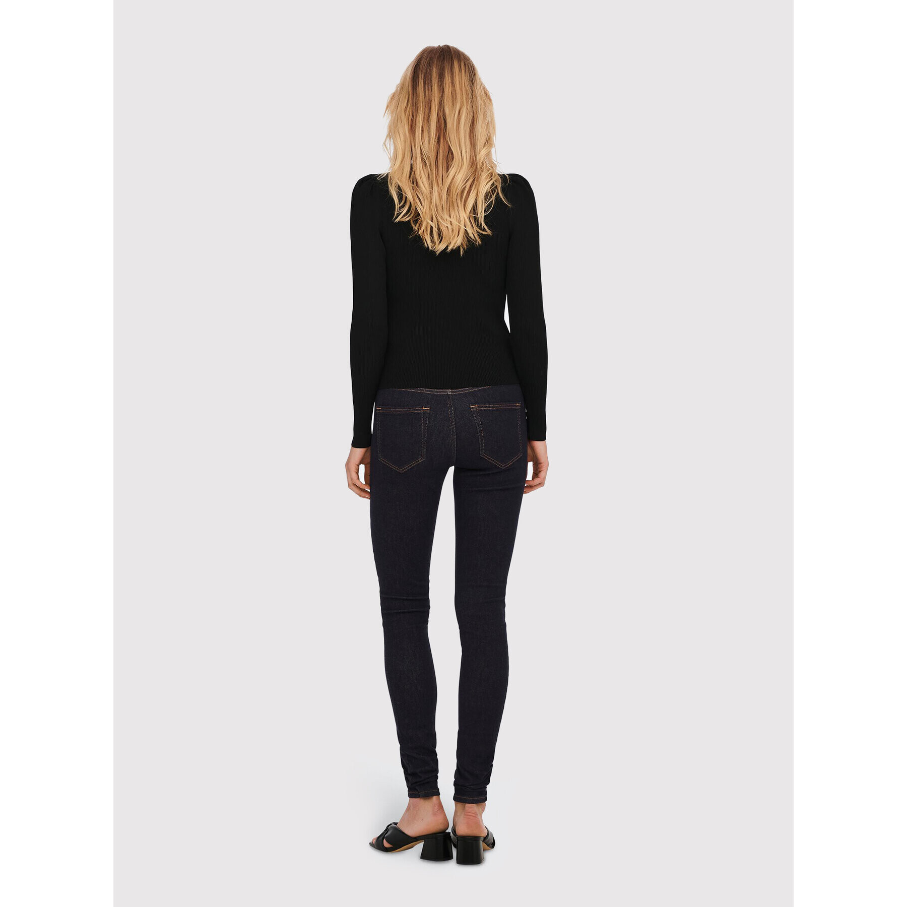 ONLY Пуловер Sally 15251029 Черен Regular Fit - Pepit.bg