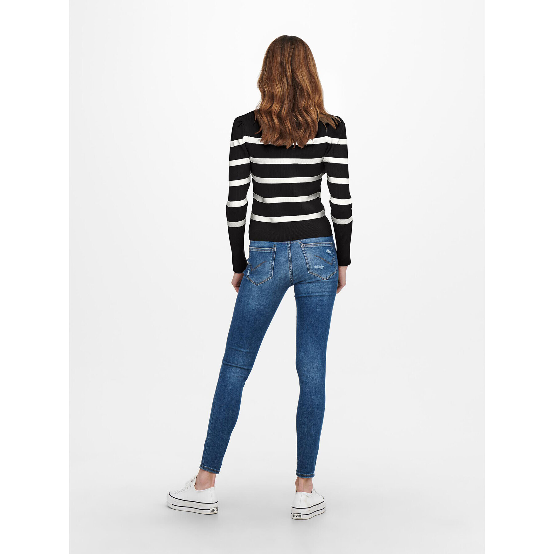 ONLY Пуловер Sally 15251029 Черен Regular Fit - Pepit.bg