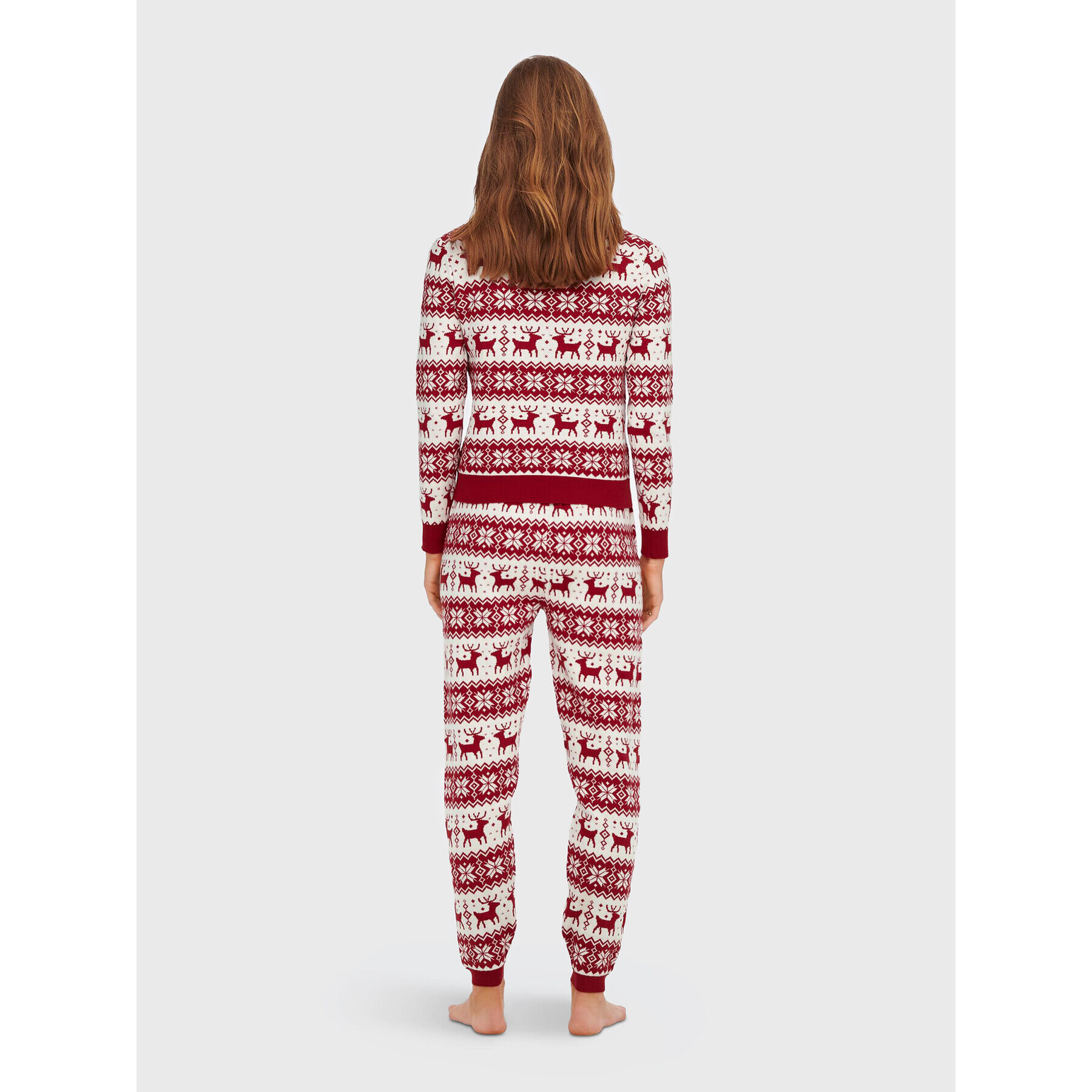 ONLY Пуловер Xmas 15272148 Червен Regular Fit - Pepit.bg