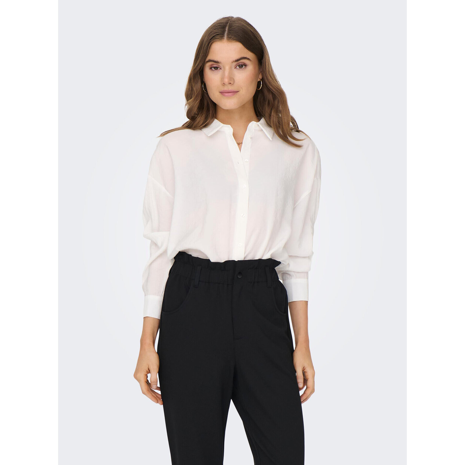 ONLY Риза Iris 15284994 Бял Regular Fit - Pepit.bg