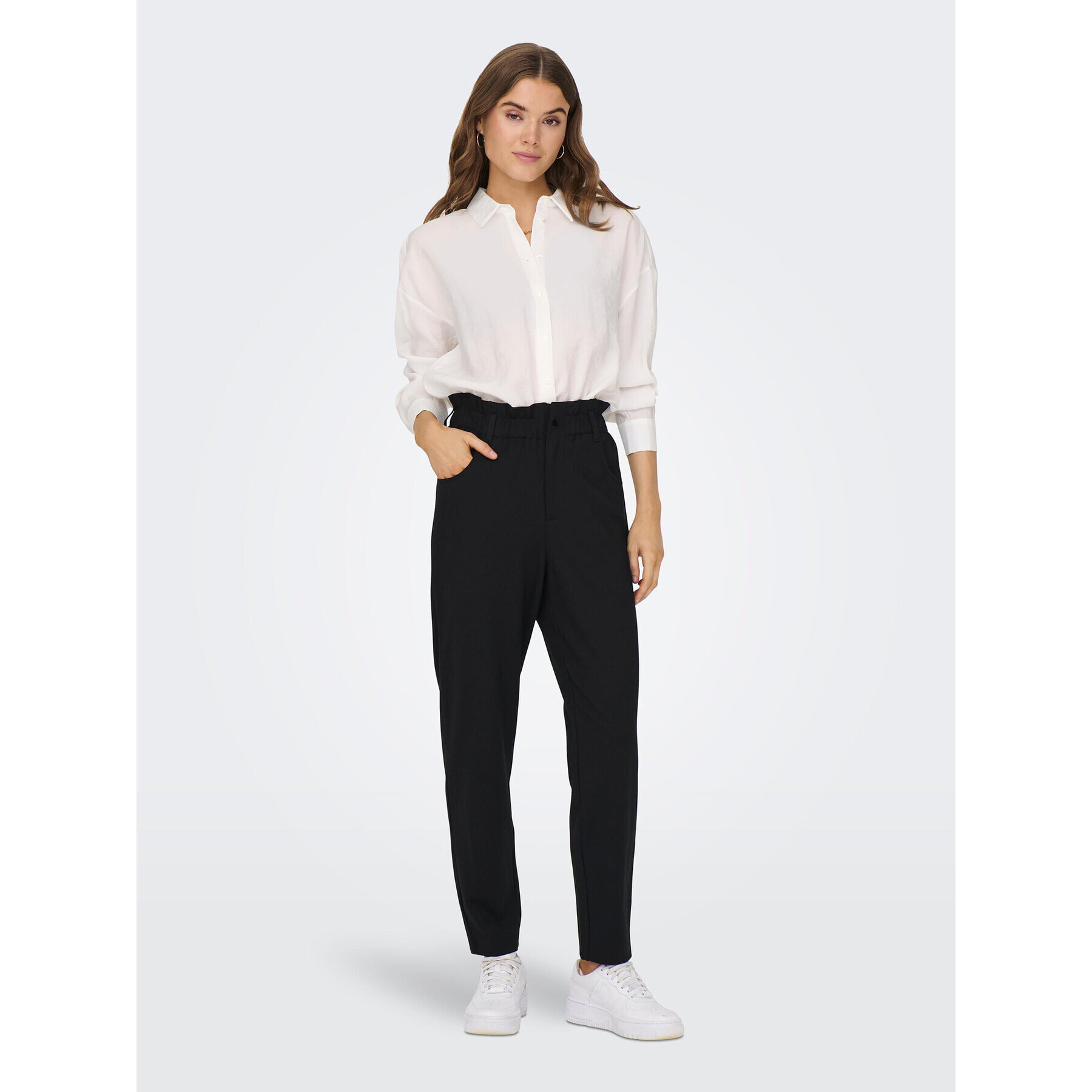 ONLY Риза Iris 15284994 Бял Regular Fit - Pepit.bg