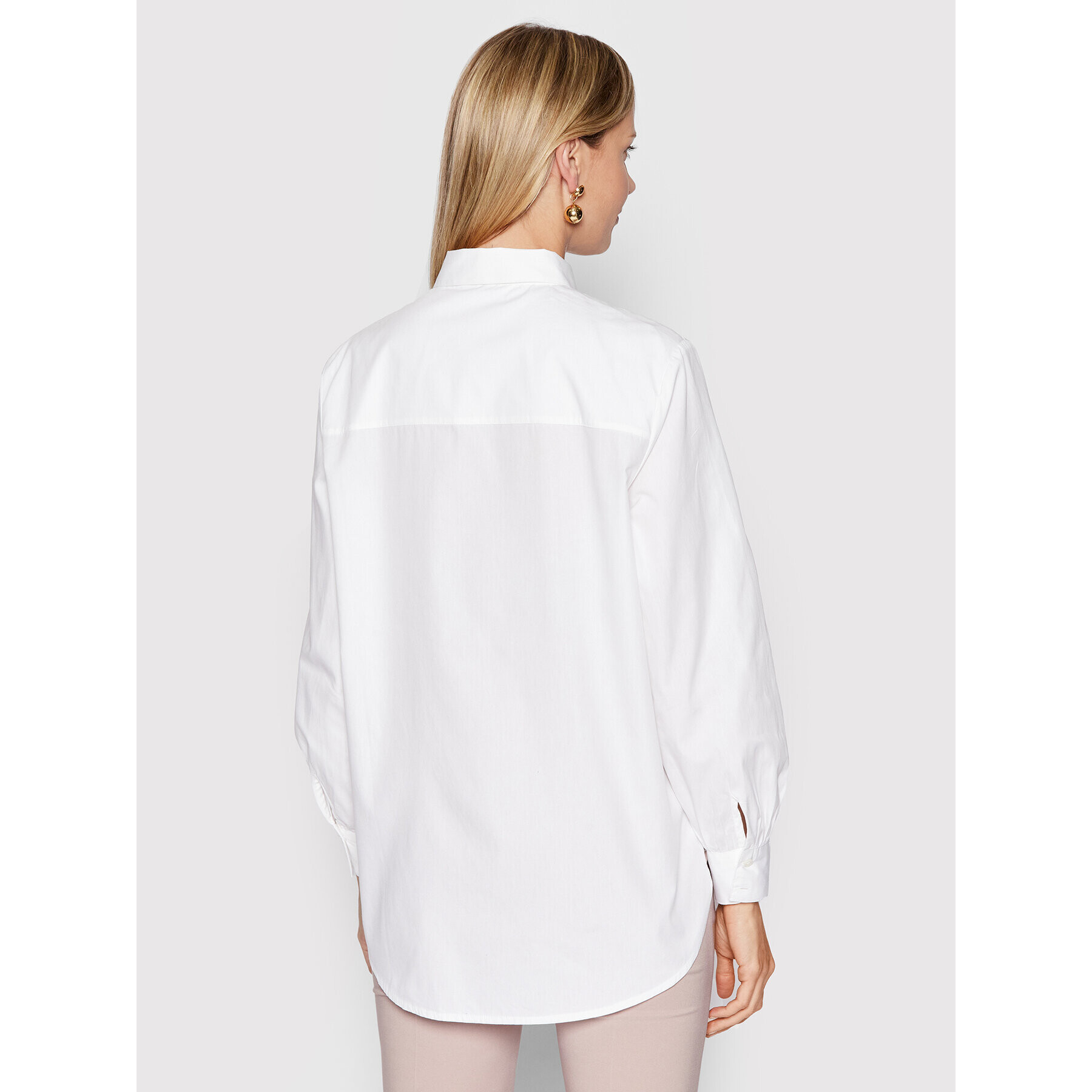 ONLY Риза Nora 15227677 Бял Relaxed Fit - Pepit.bg