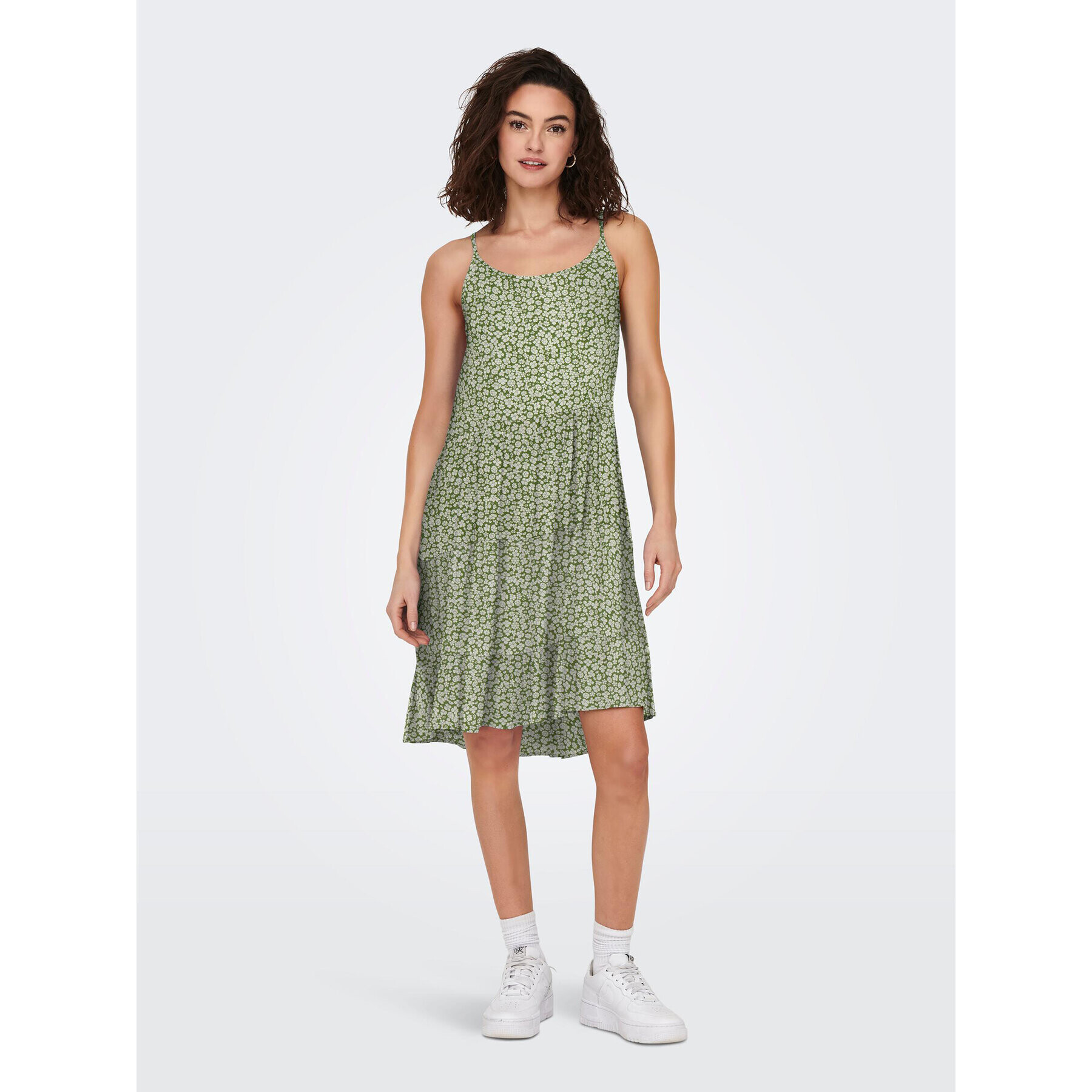 ONLY Ежедневна рокля 15218451 Зелен Regular Fit - Pepit.bg
