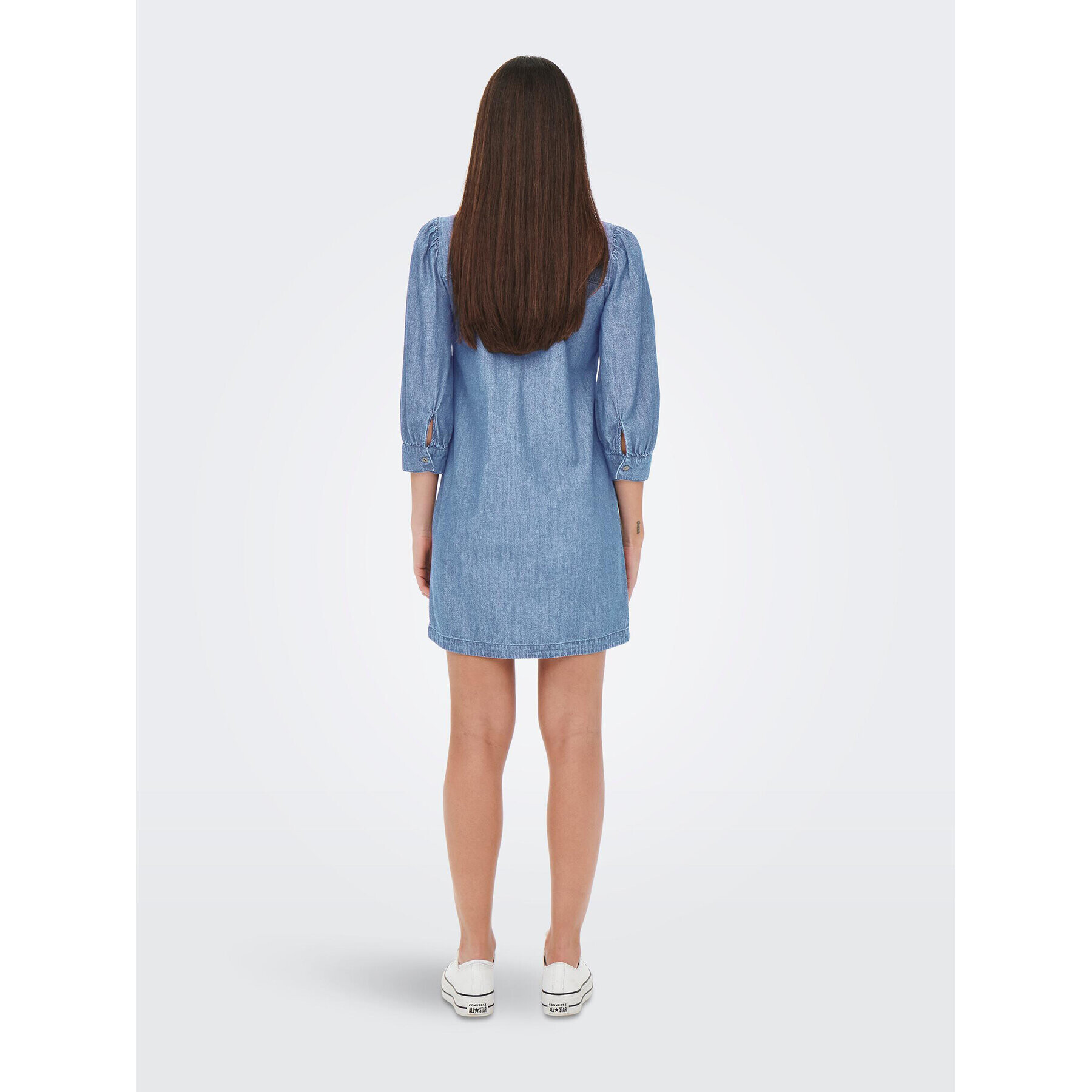 ONLY Дънкова рокля 15227104 Син Relaxed Fit - Pepit.bg