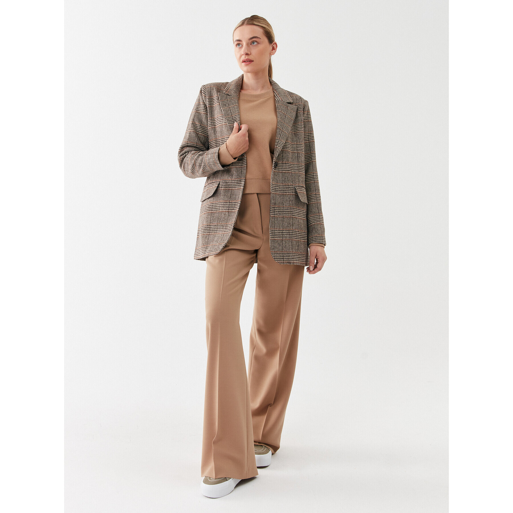 ONLY Сако 15292901 Бежов Regular Fit - Pepit.bg
