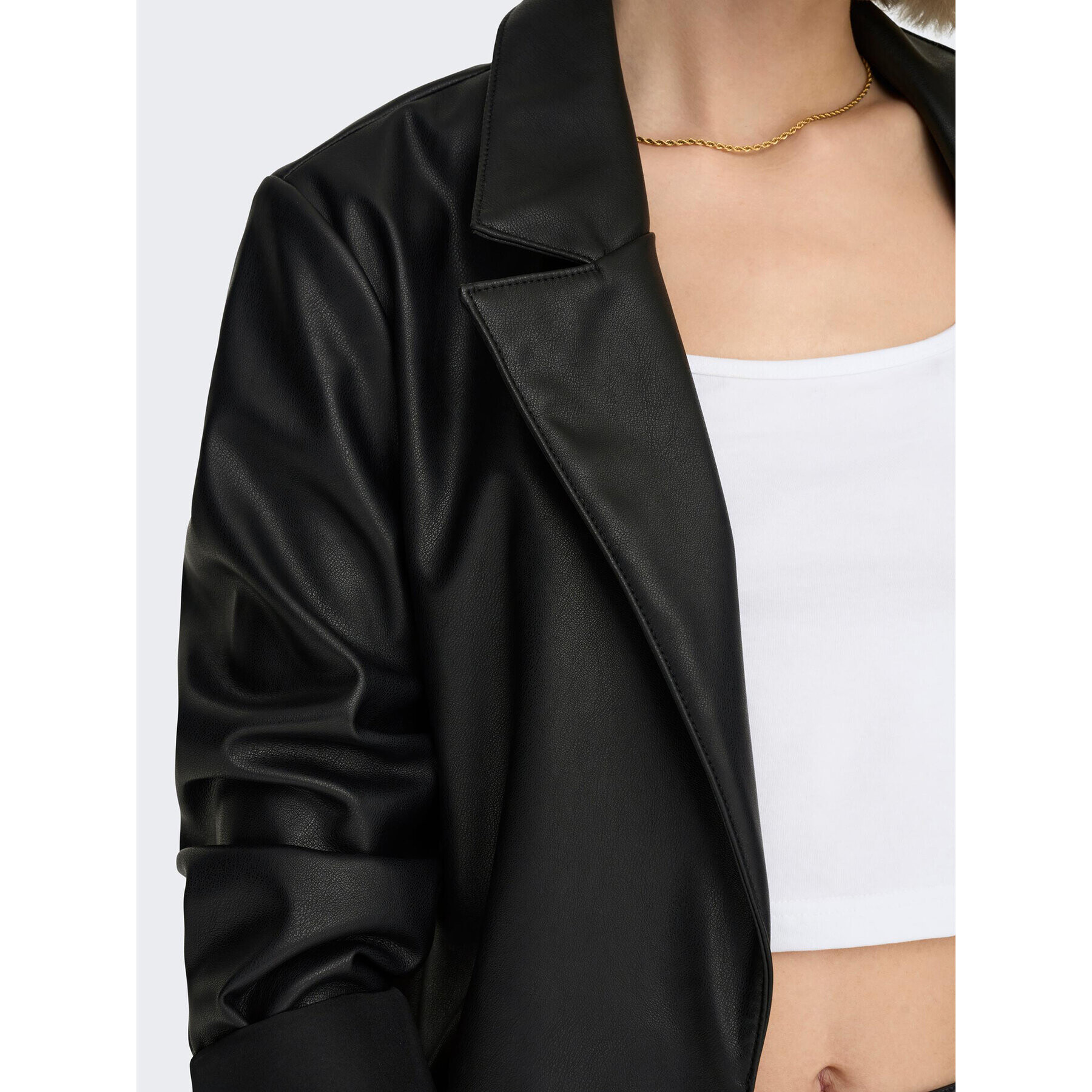 ONLY Сако 15298242 Черен Loose Fit - Pepit.bg