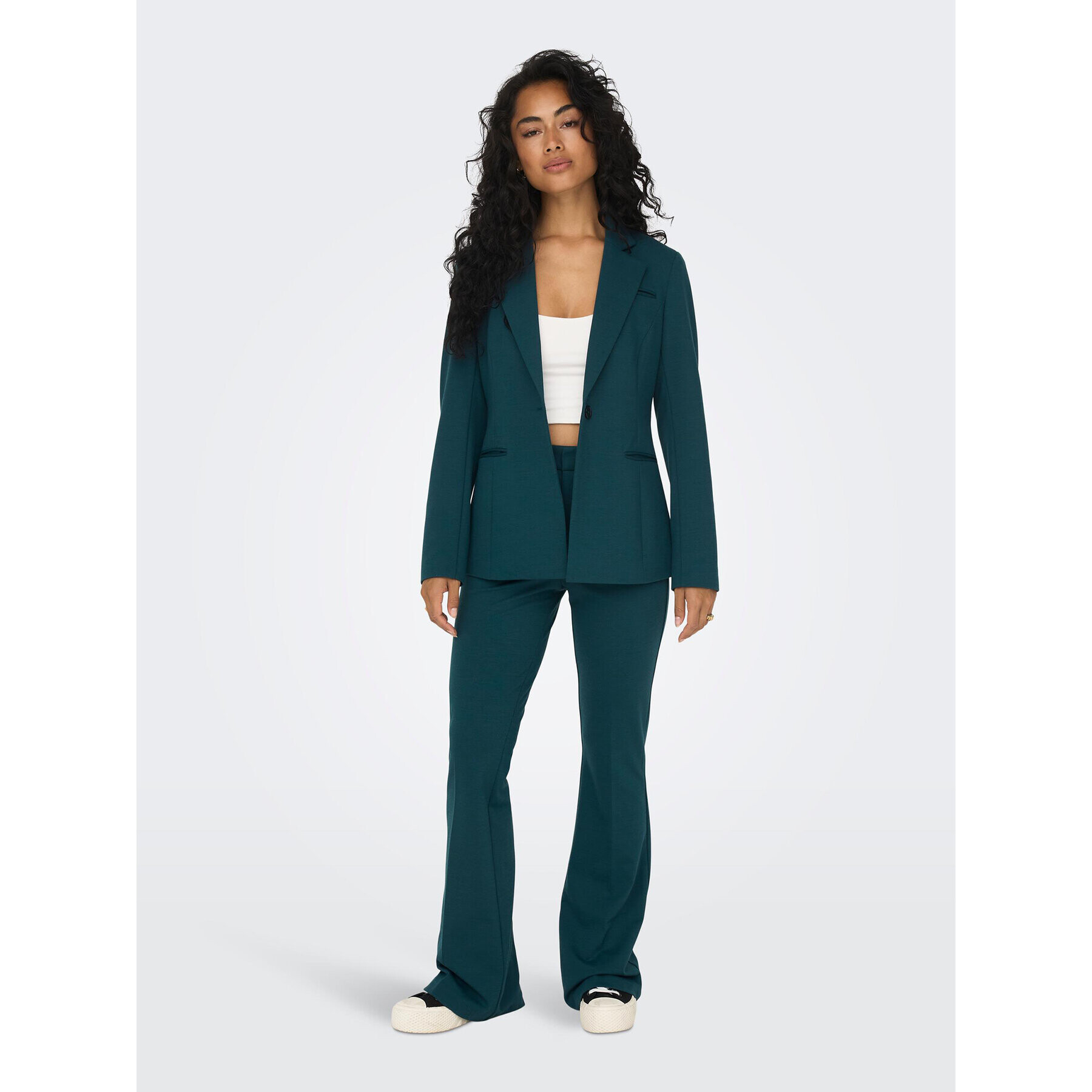 ONLY Сако 15298659 Зелен Slim Fit - Pepit.bg