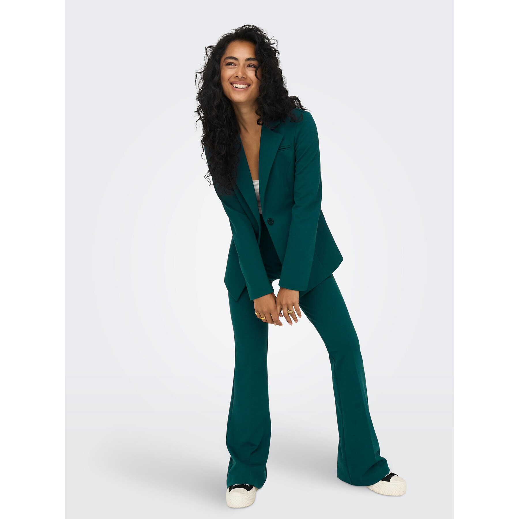 ONLY Сако 15298659 Зелен Slim Fit - Pepit.bg