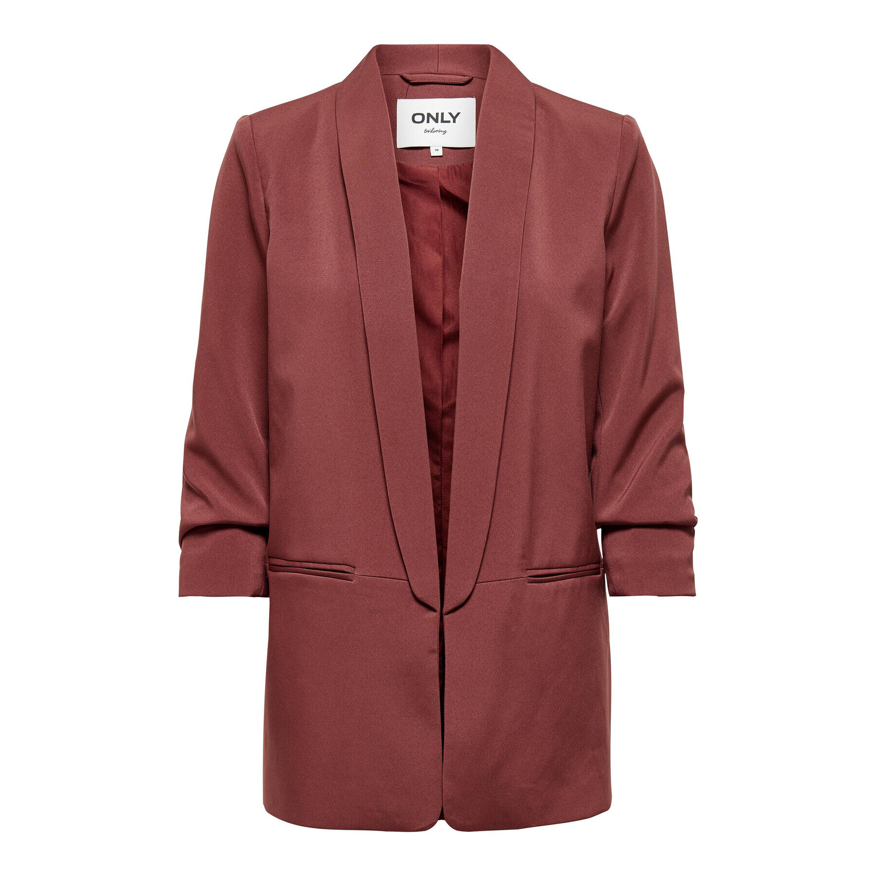 ONLY Сако Elly 15197451 Бордо Regular Fit - Pepit.bg