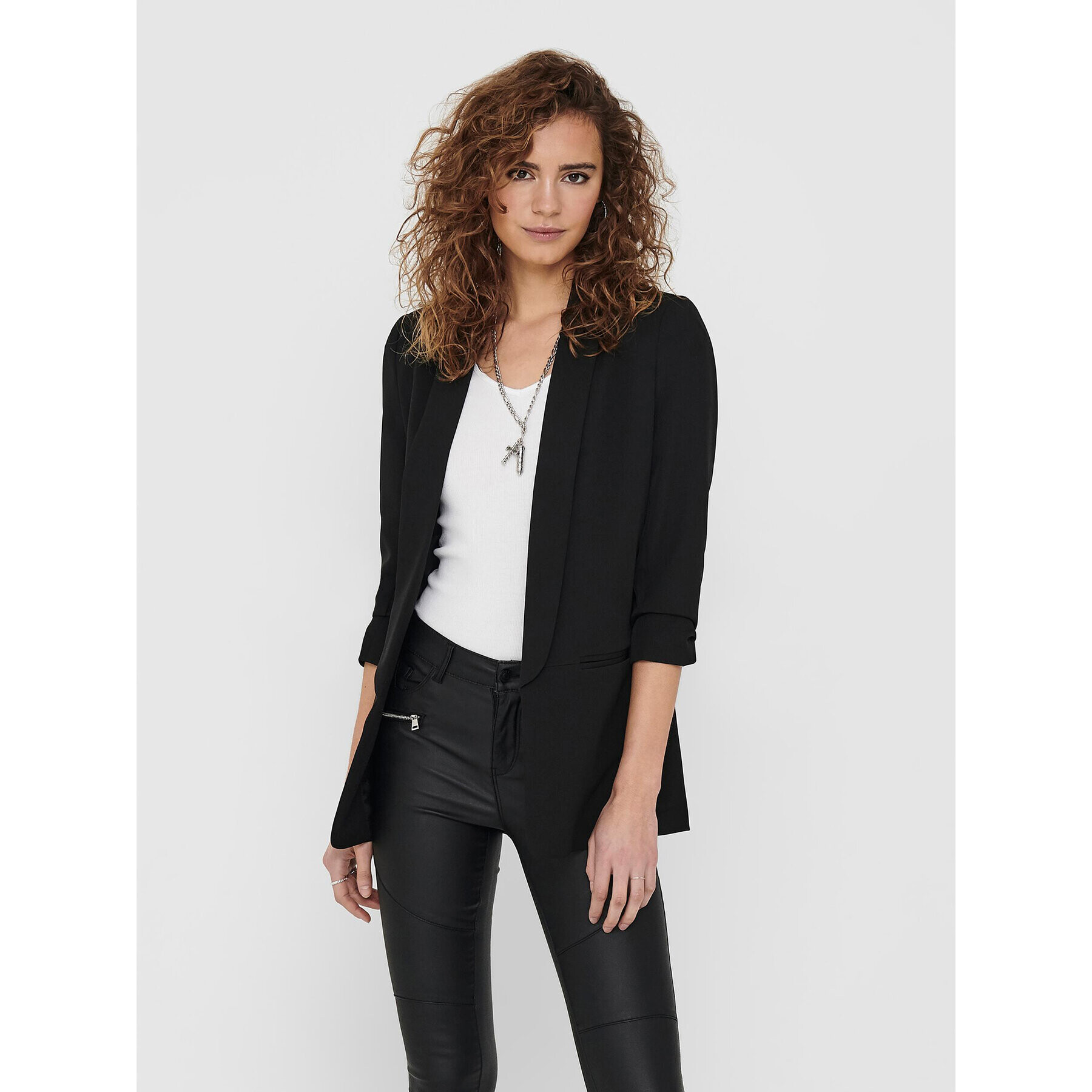 ONLY Сако Elly 15197451 Черен Regular Fit - Pepit.bg