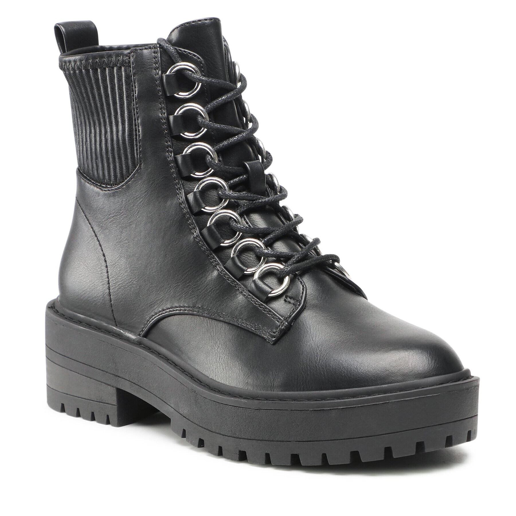 ONLY Shoes Боти D-Ring Boot 15238899 Черен - Pepit.bg